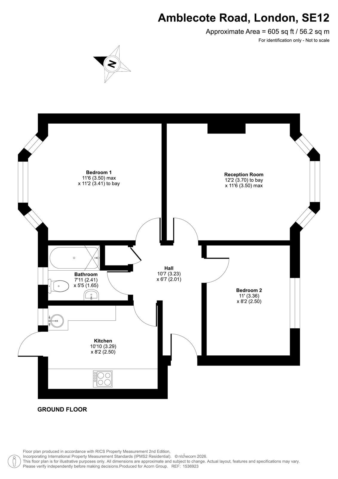 Amblecote Road, London floorplan