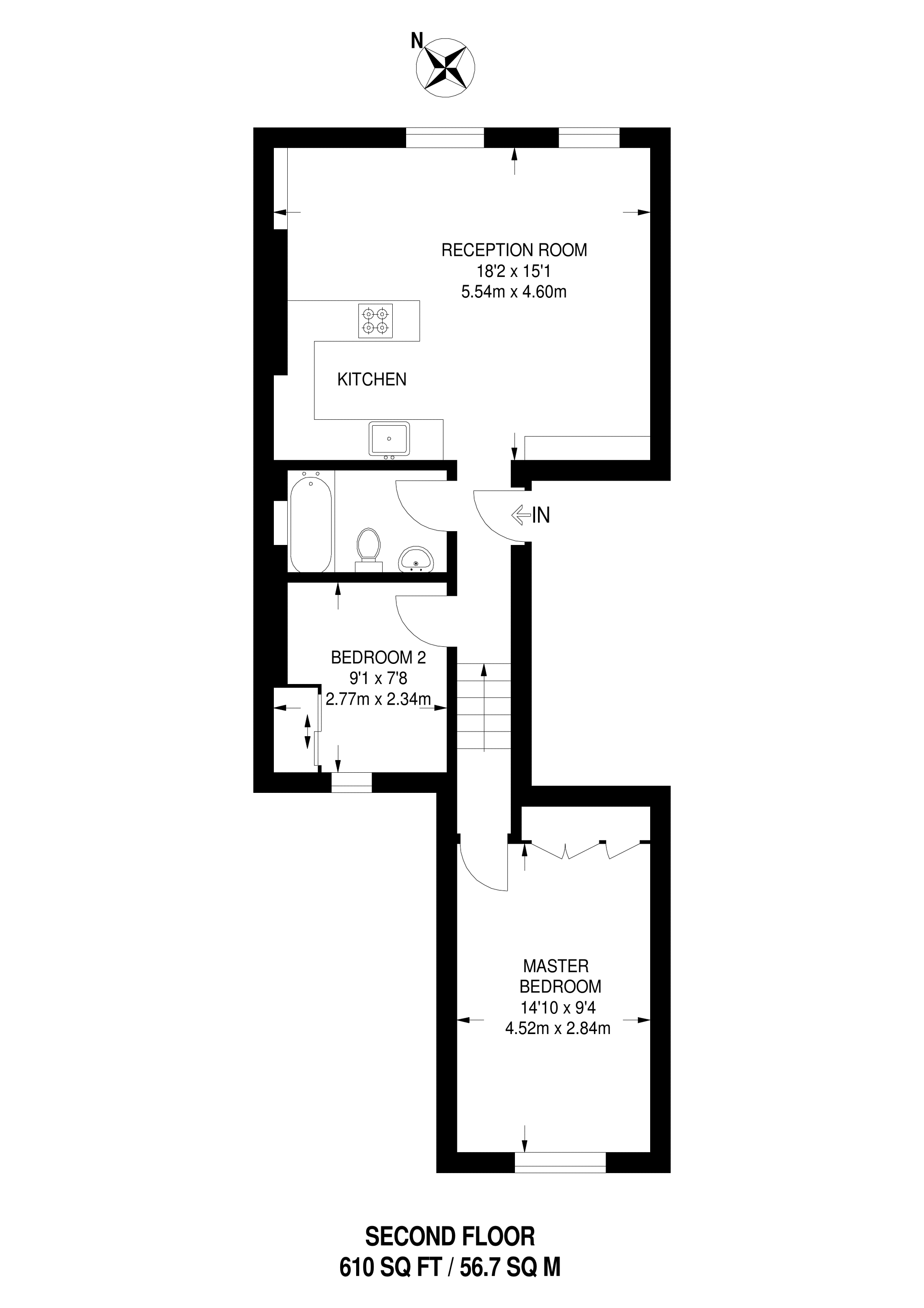 2 Bedrooms Flat to rent in Shirland Road, Maida Vale W9