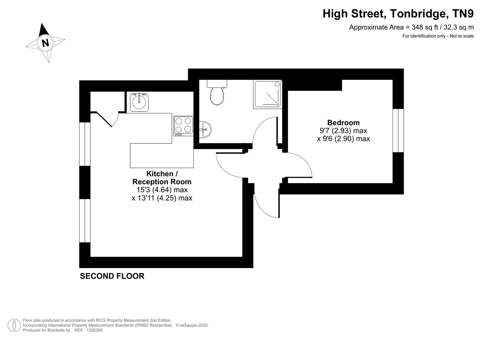 Flat 2, 10 Kinnings Row, Tonbridge, Tonbridge floorplan
