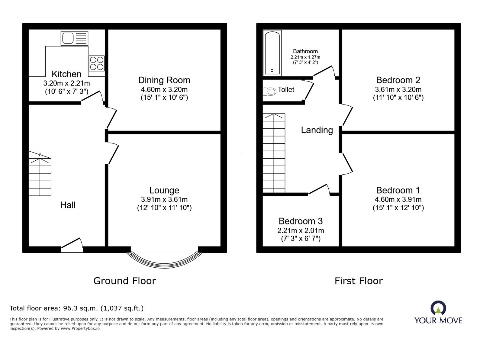 15, Firshill Avenue, Sheffield floorplan