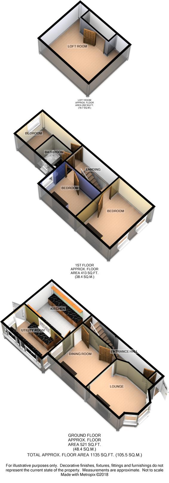 3 Bedrooms End terrace house for sale in Mellows Road, Wallington SM6