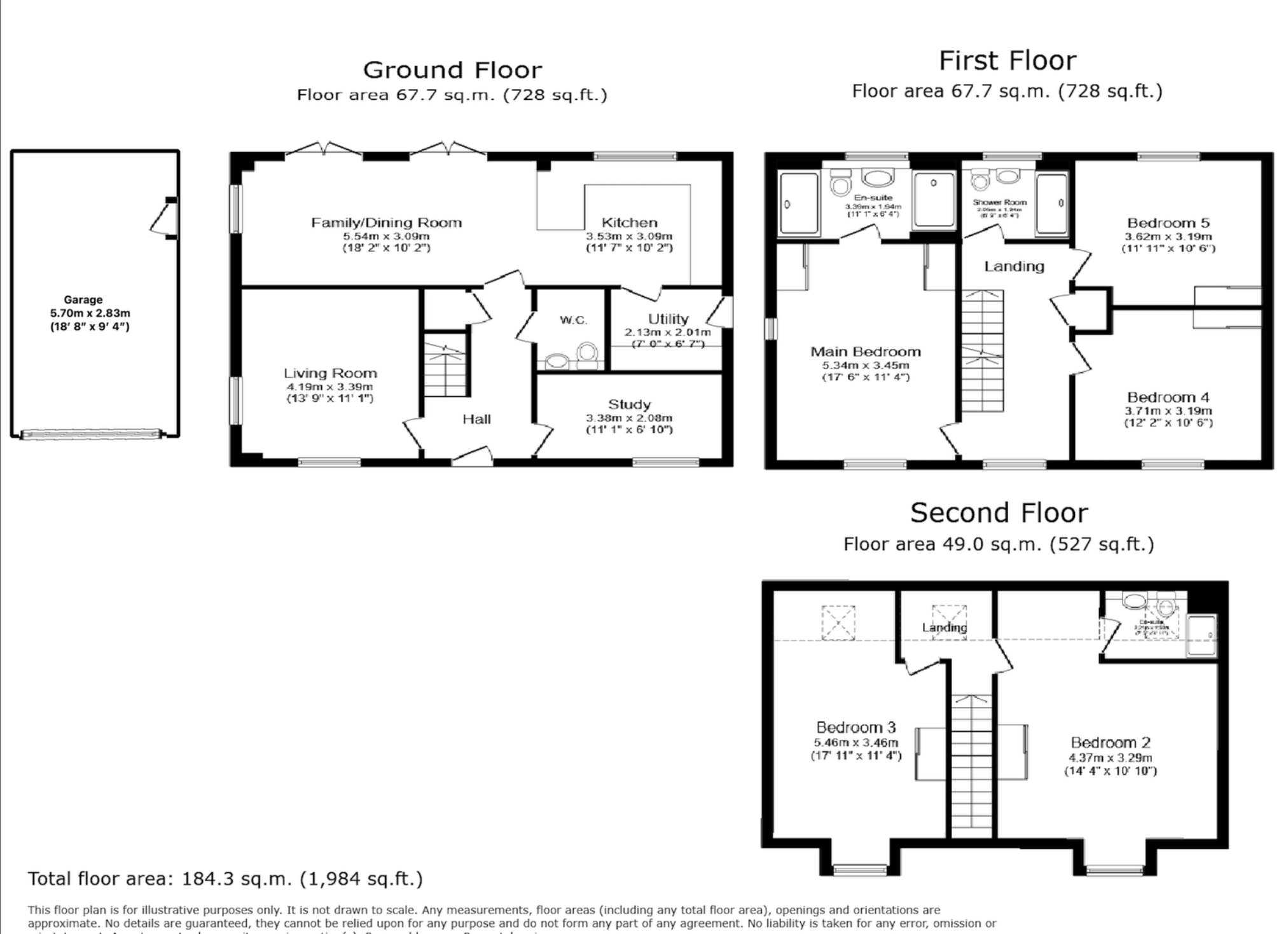 10, Bingley Close, Bishops Stortford floorplan