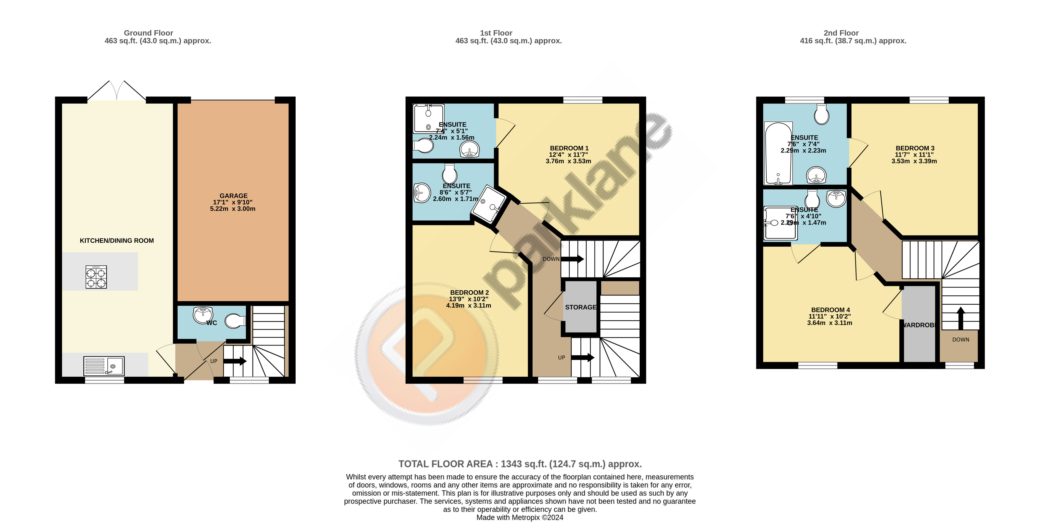 33, Bentley Lane, Leeds floorplan