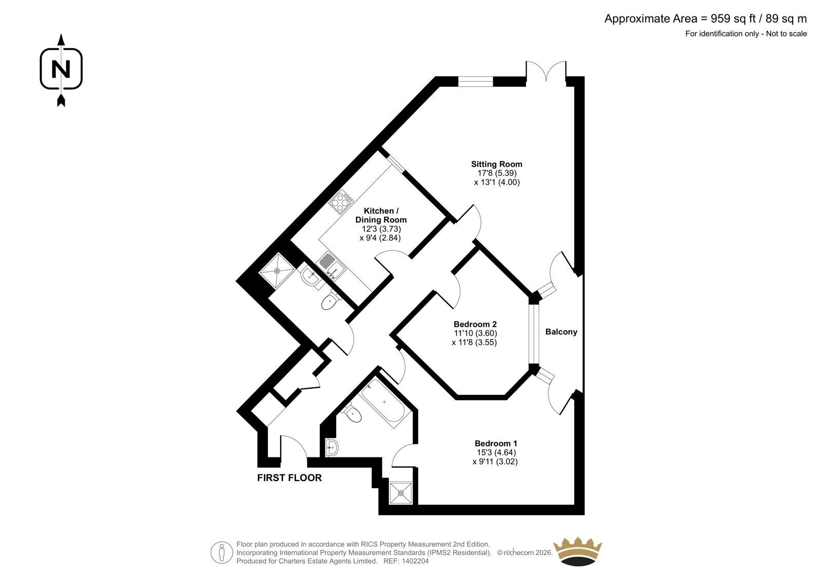 141 Channon Court,, The Dell, Hampshire floorplan