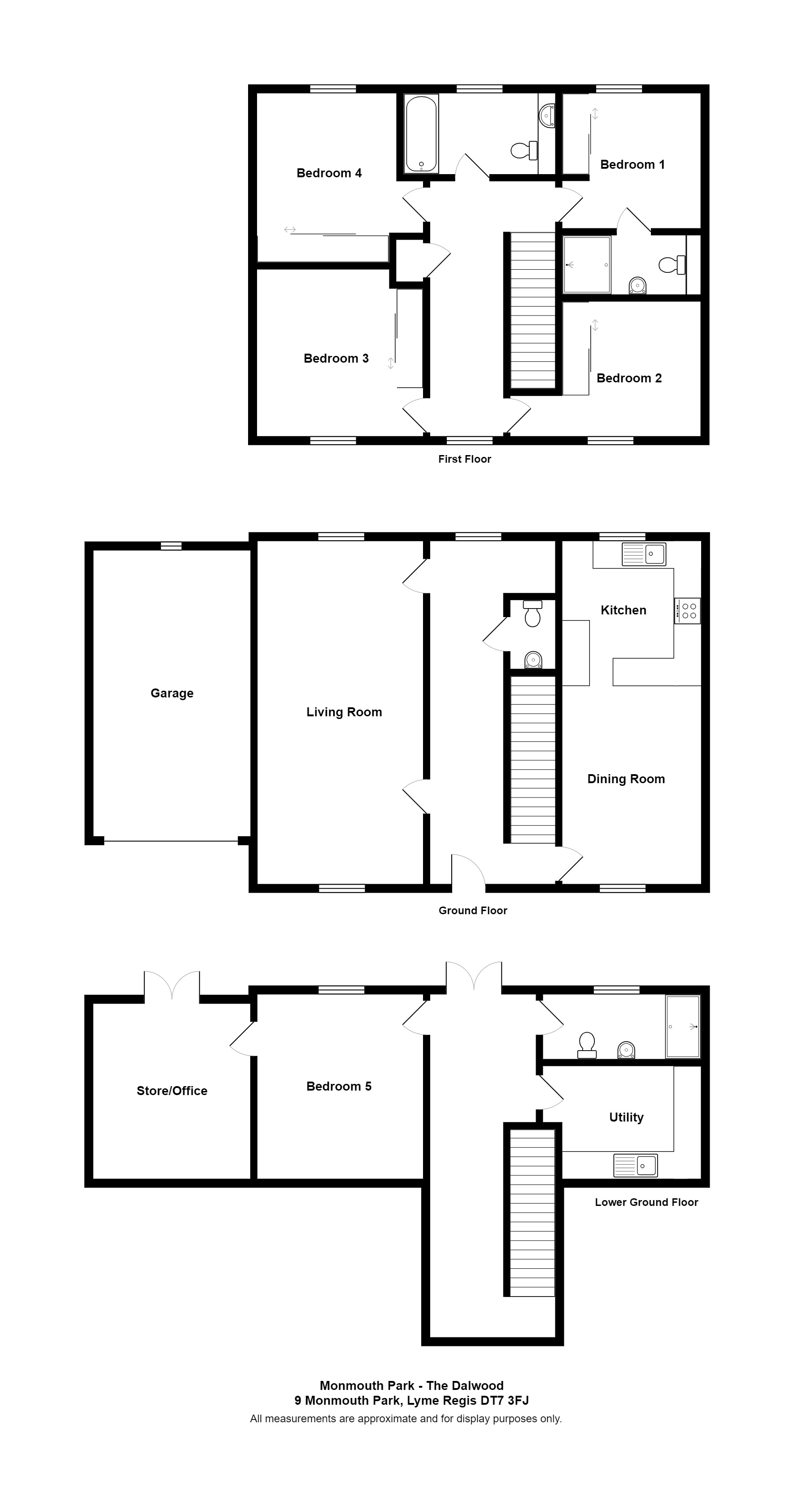 The Dalwood, Monmouth Park, Colway Lane, Lyme Regis, Dorset DT7, 5