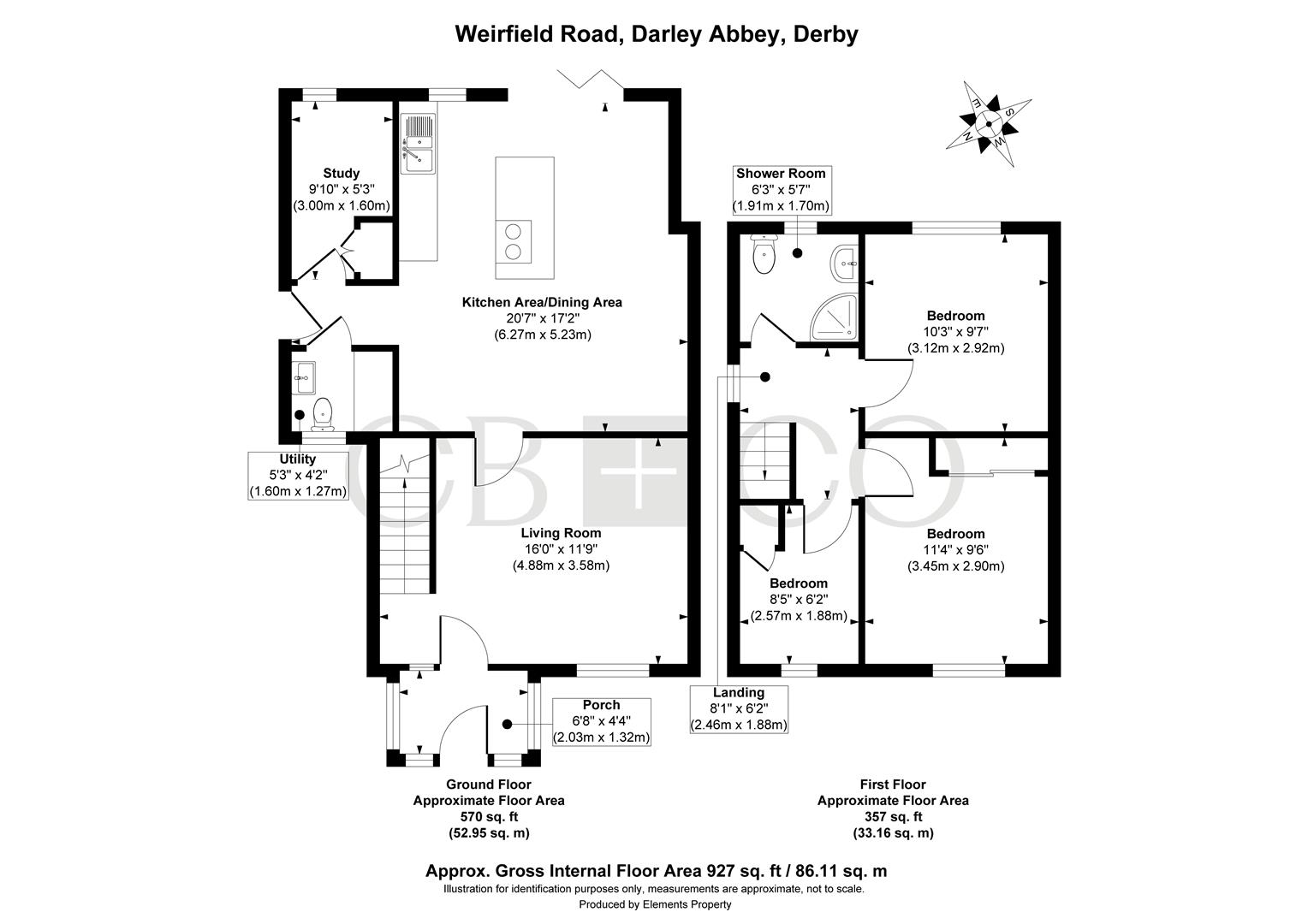 2b, Weirfield Road, Derby floorplan