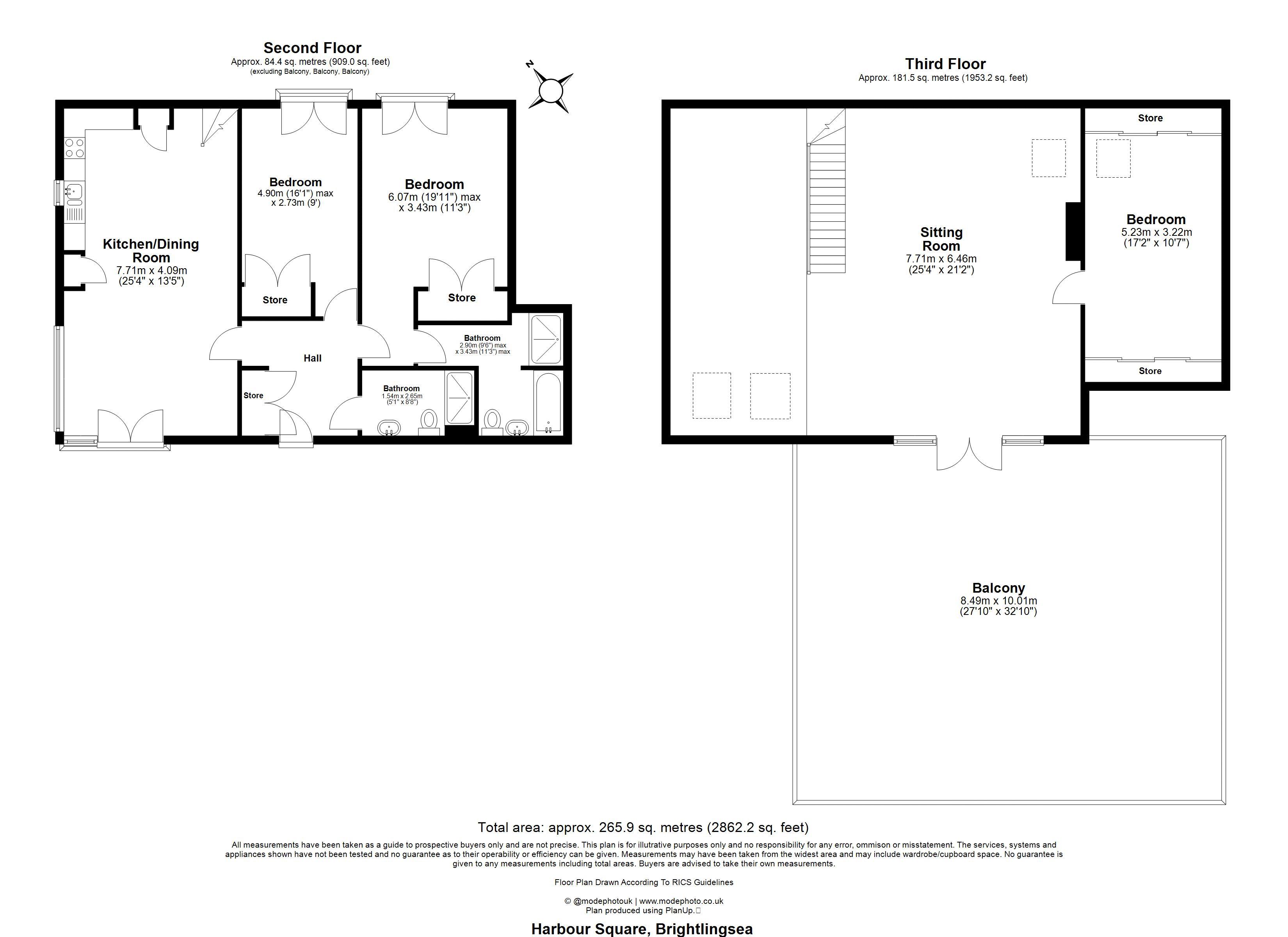 39 Harbour Square, Waterside Marina, Colchester floorplan