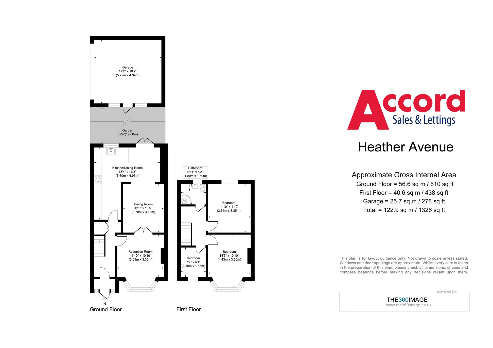 17 Heather Avenue, Romford floorplan