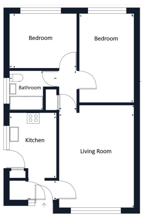 71, Woodlands Rise, Brandon floorplan