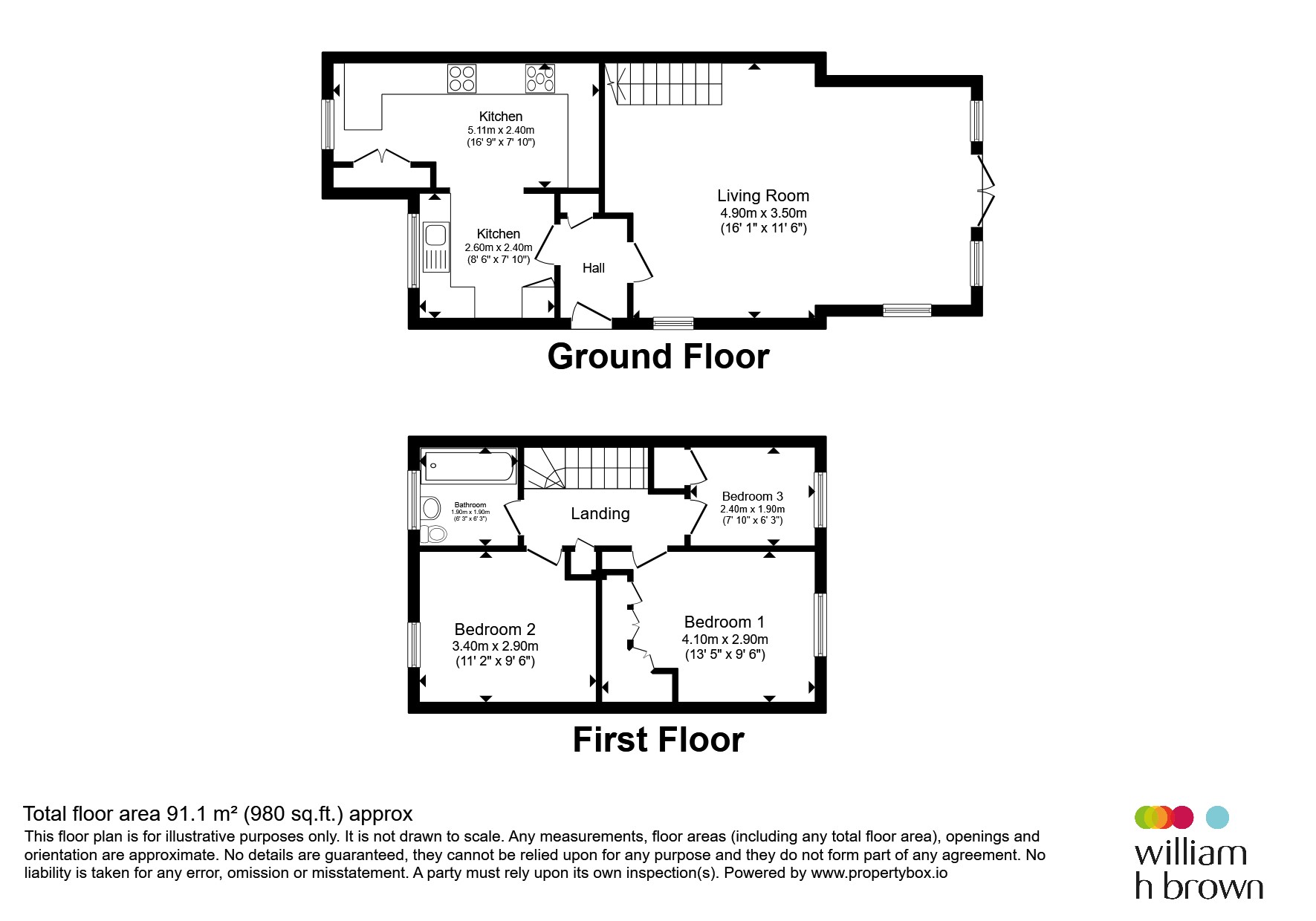 32, Lynfield Road, North Walsham floorplan