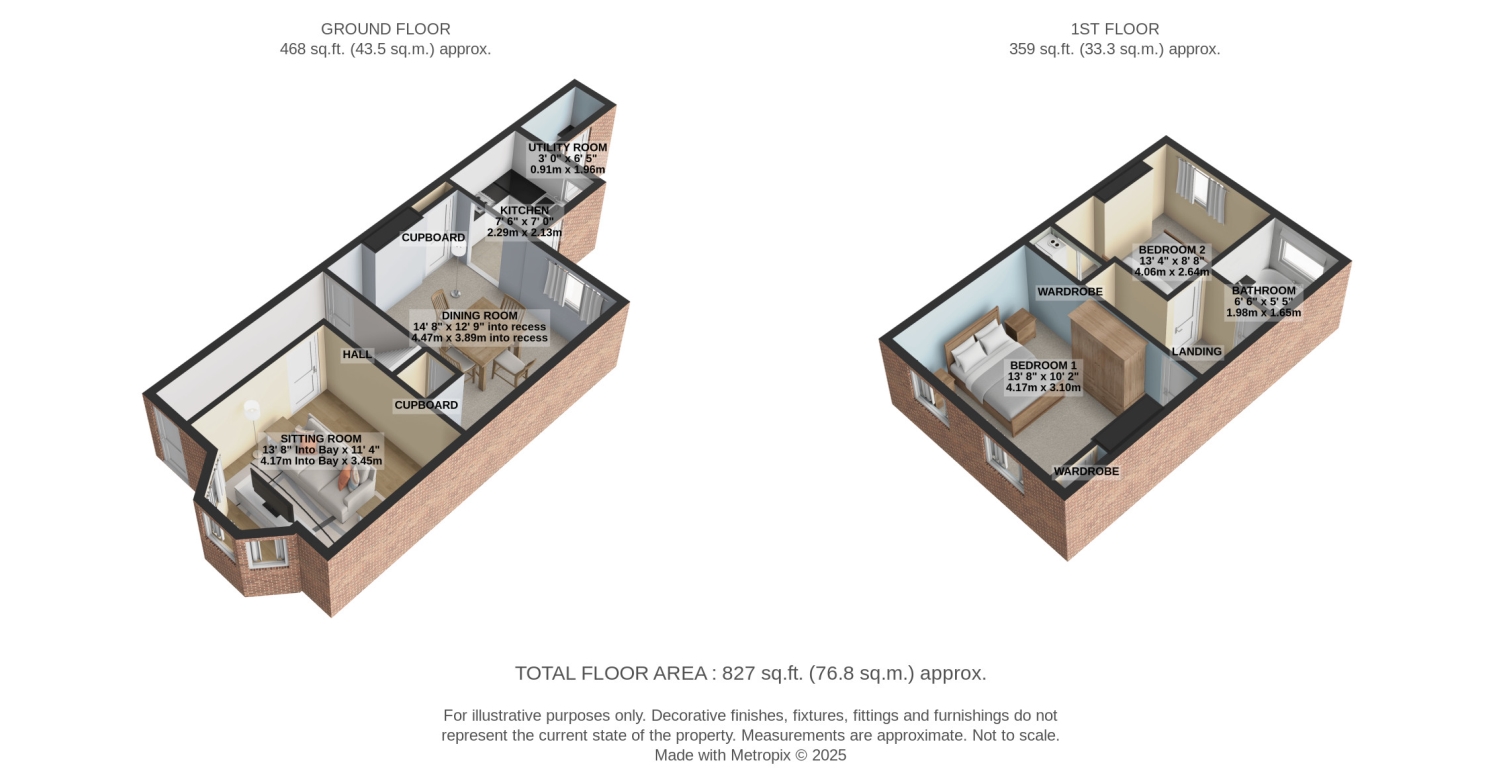67, Rosebery Road, Exmouth floorplan