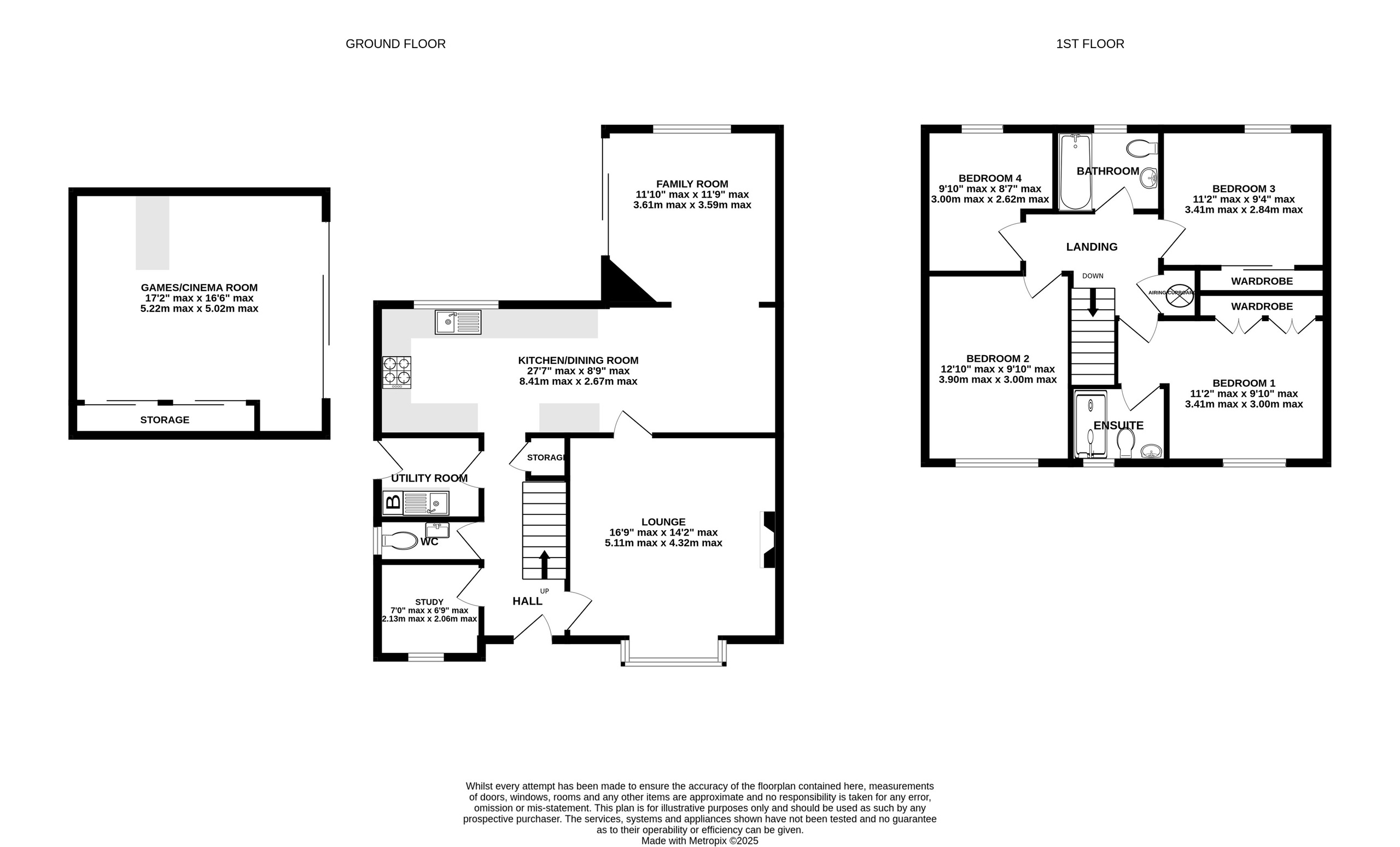 3 Cranmoor Green, Bristol floorplan
