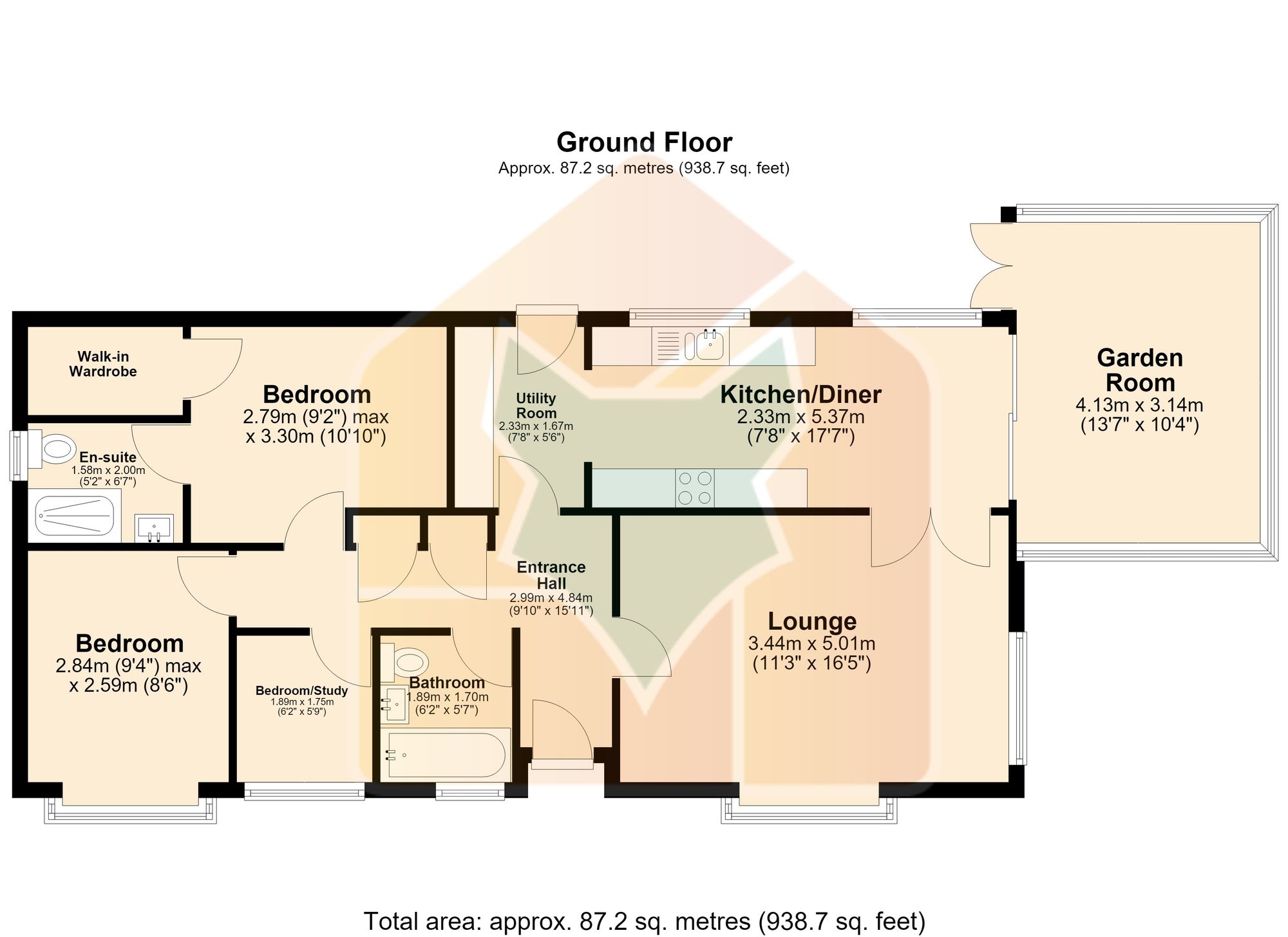 17 Grosvenor Avenue, Lincoln floorplan