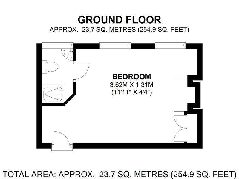 Woodbine Place, Oxford floorplan