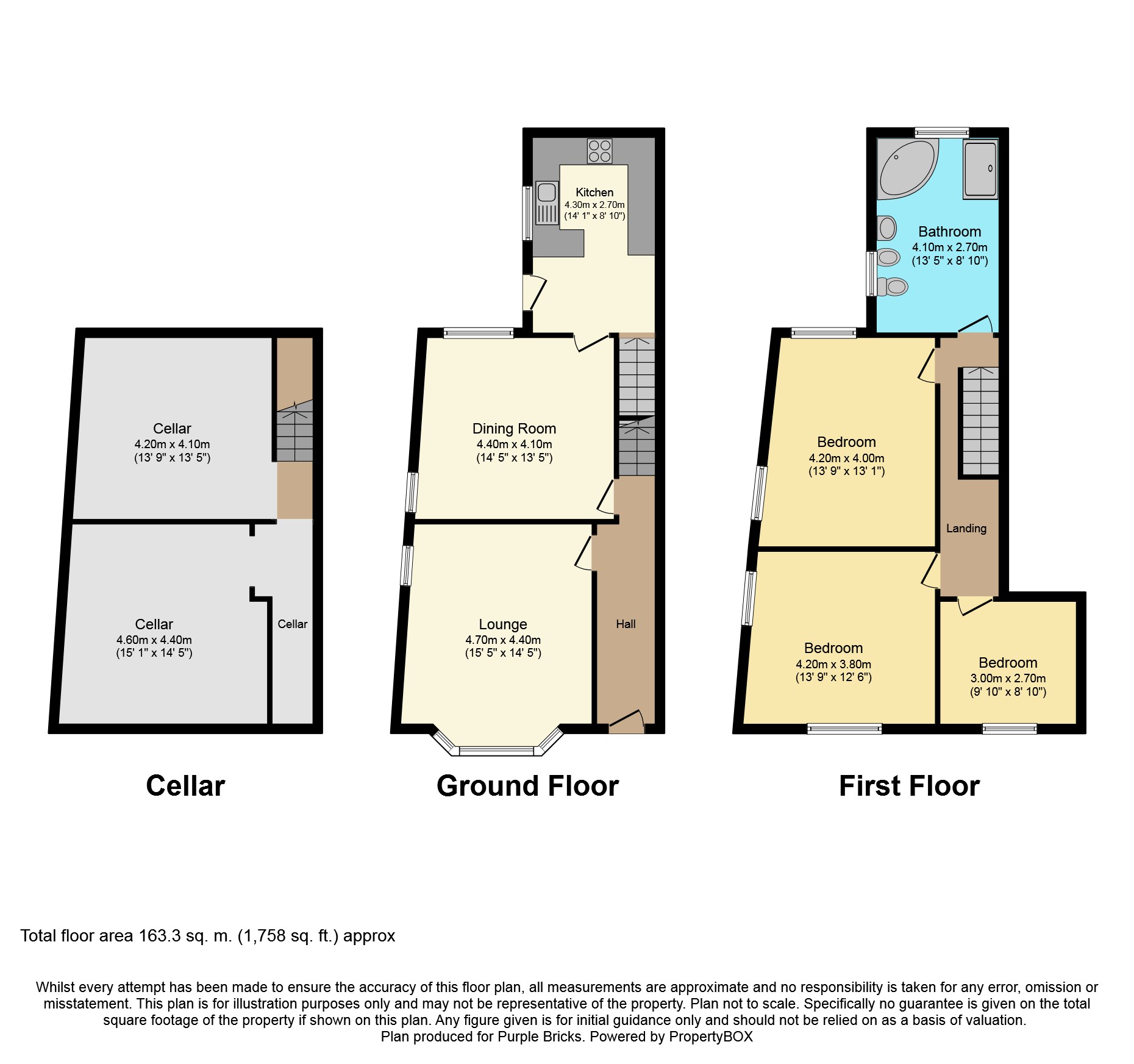 3 Bedrooms End terrace house to rent in Lowfield Road, Stockport SK3
