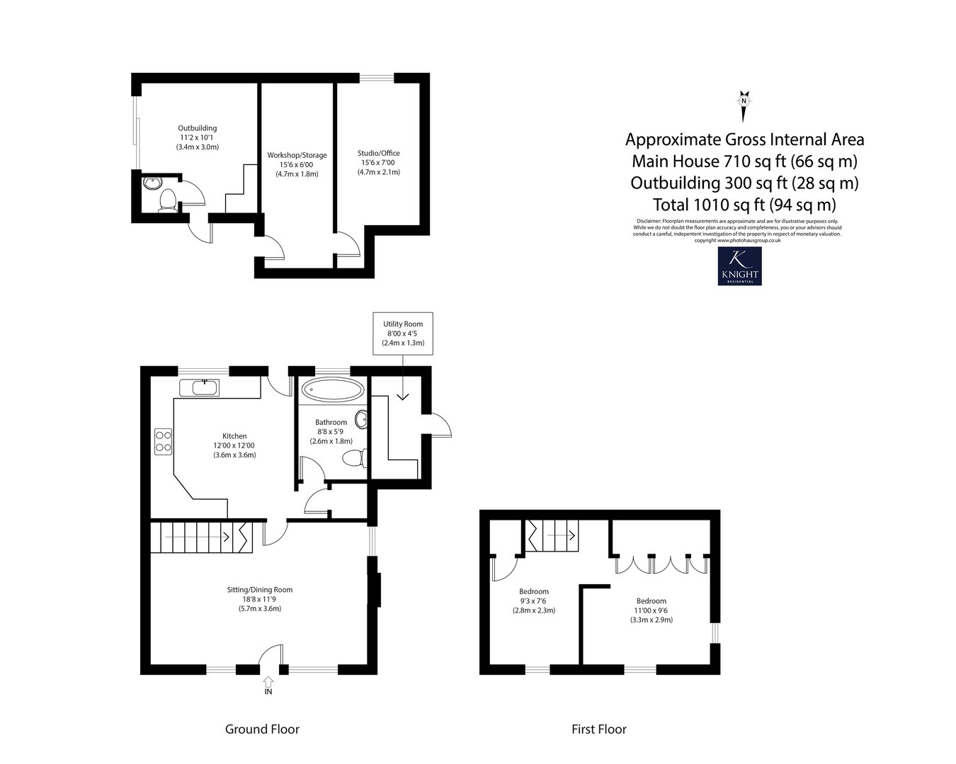93, Coggeshall Road, Colchester floorplan