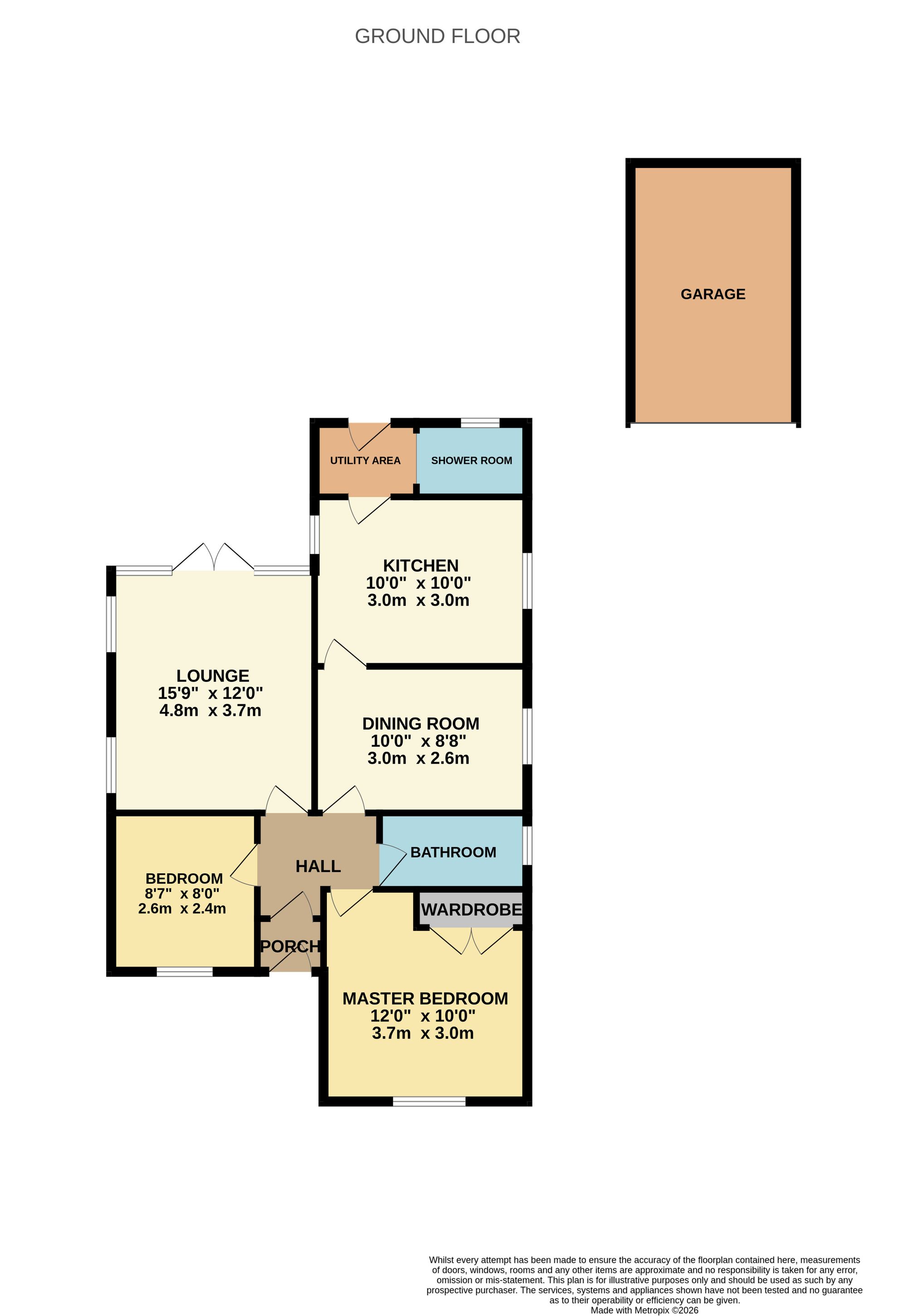 3 Merrieleas Close, Eastleigh floorplan