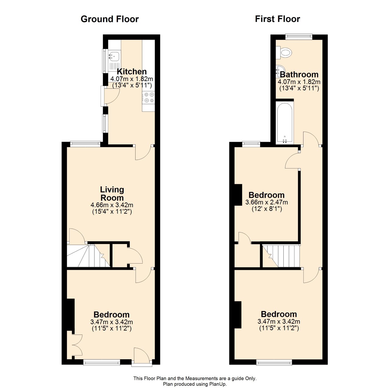63, Wordsworth Road, Leicester floorplan