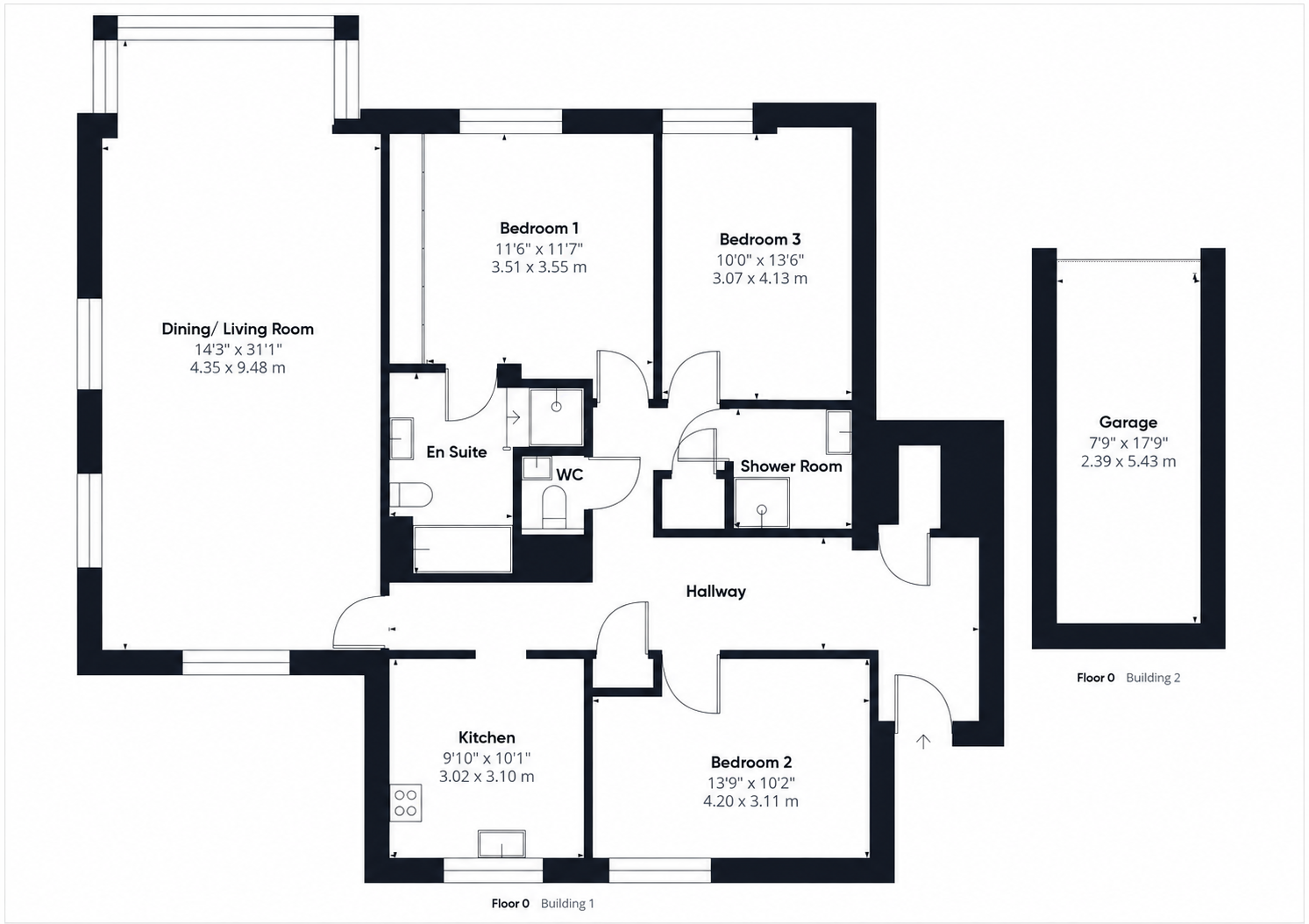 10, St. Johns Road, Eastbourne floorplan