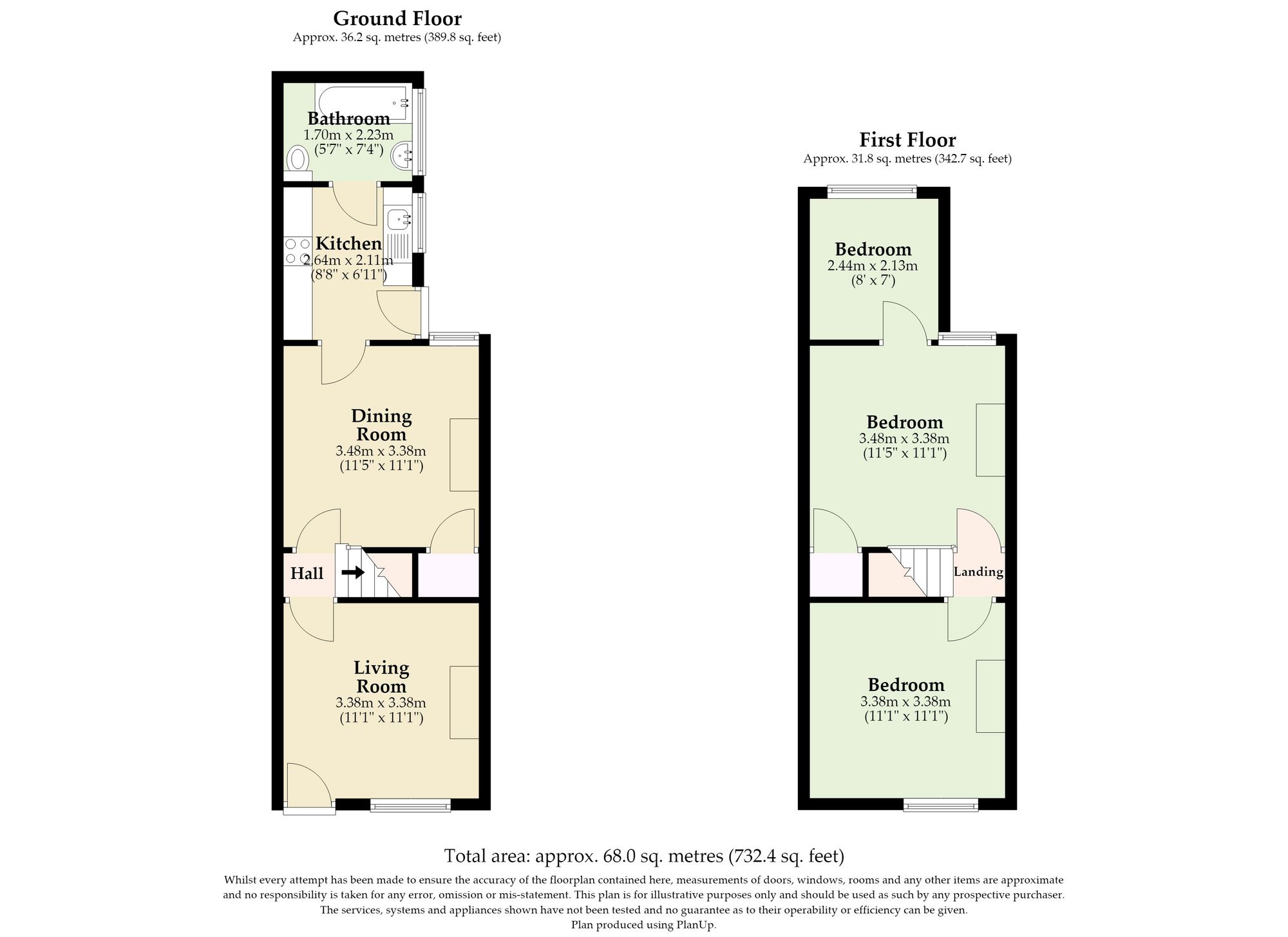 69 Morton Road, Lowestoft floorplan