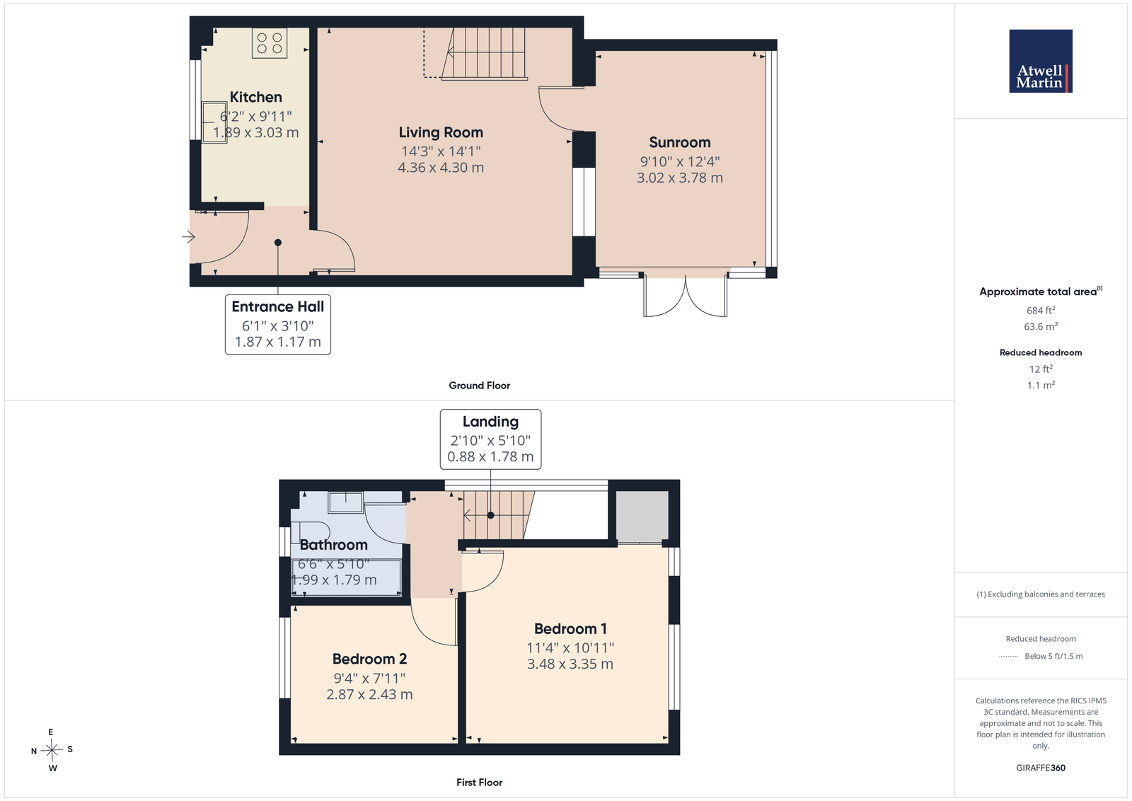 82, Highgrove Close, Calne floorplan