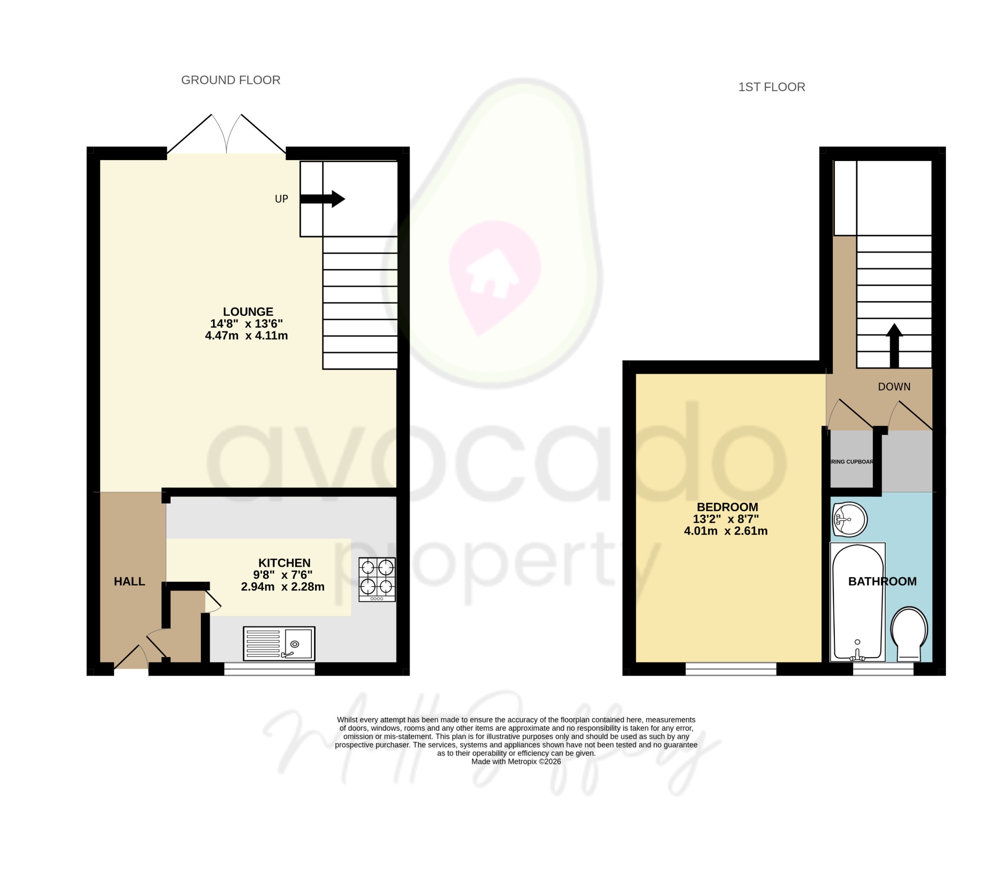 11 Bayleaf Avenue, Swindon, Wiltshire floorplan