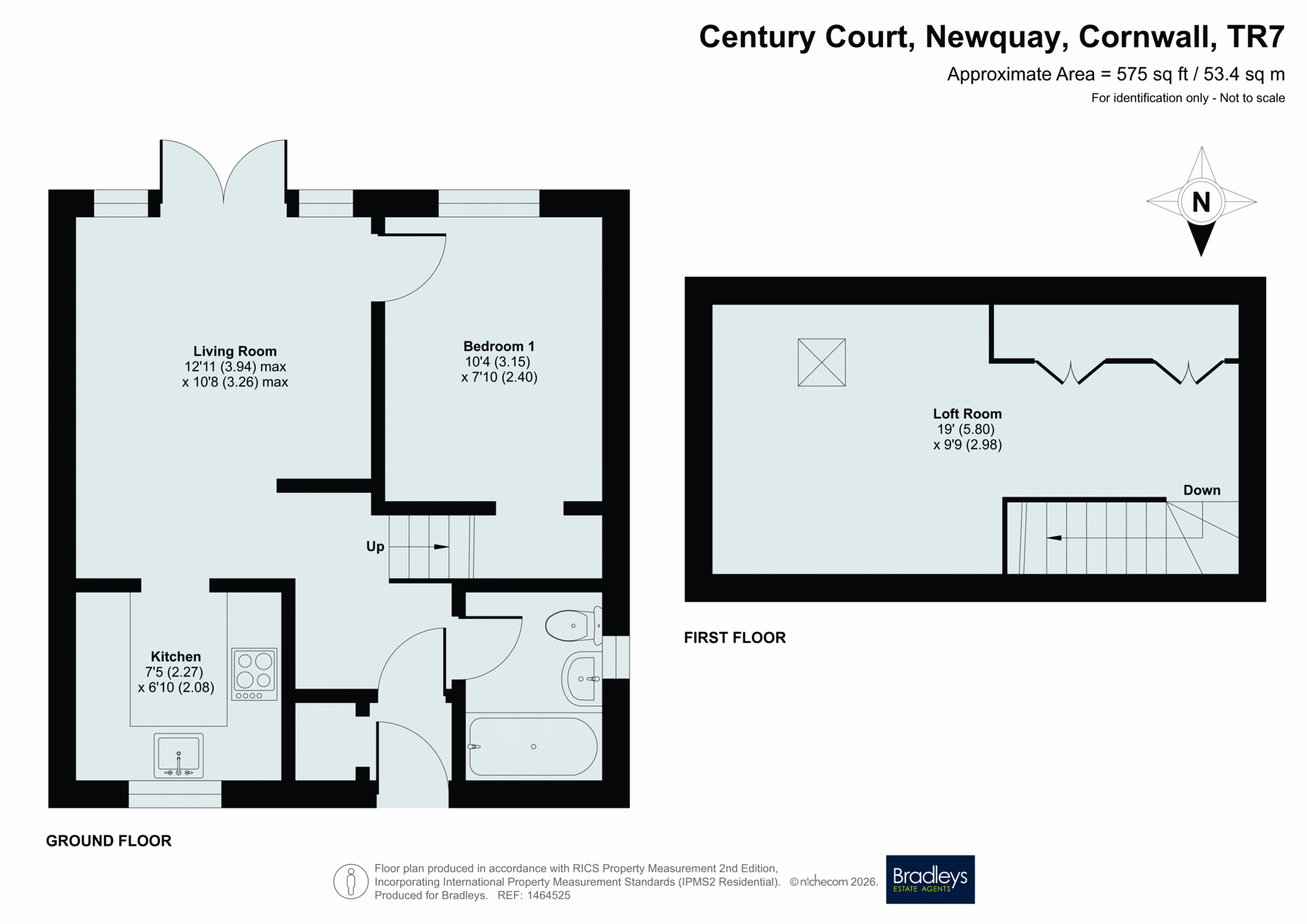 20, Century Court, Cornwall floorplan