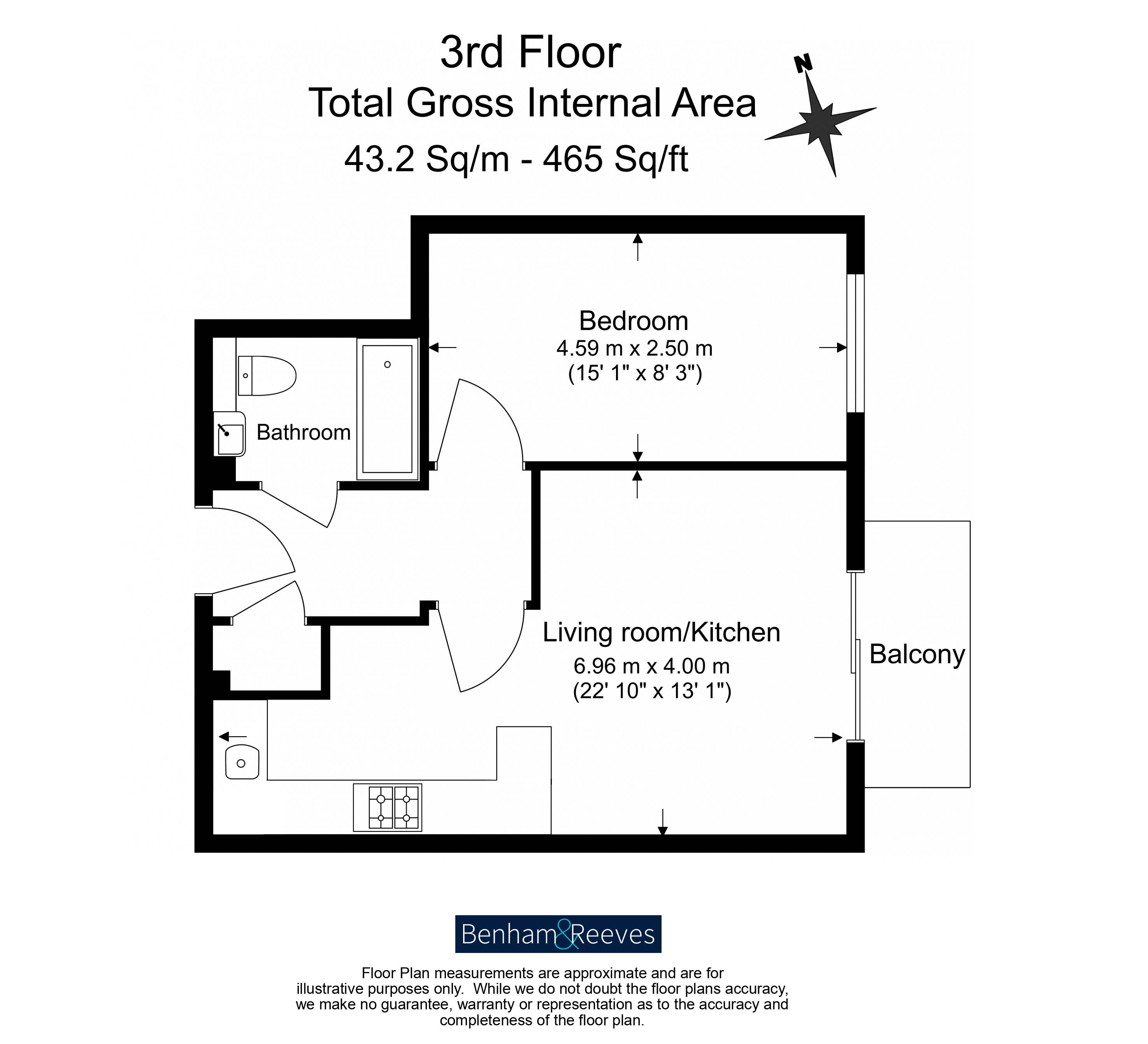 Flat 29, Curtiss House, 27, Heritage Avenue, Colindale floorplan