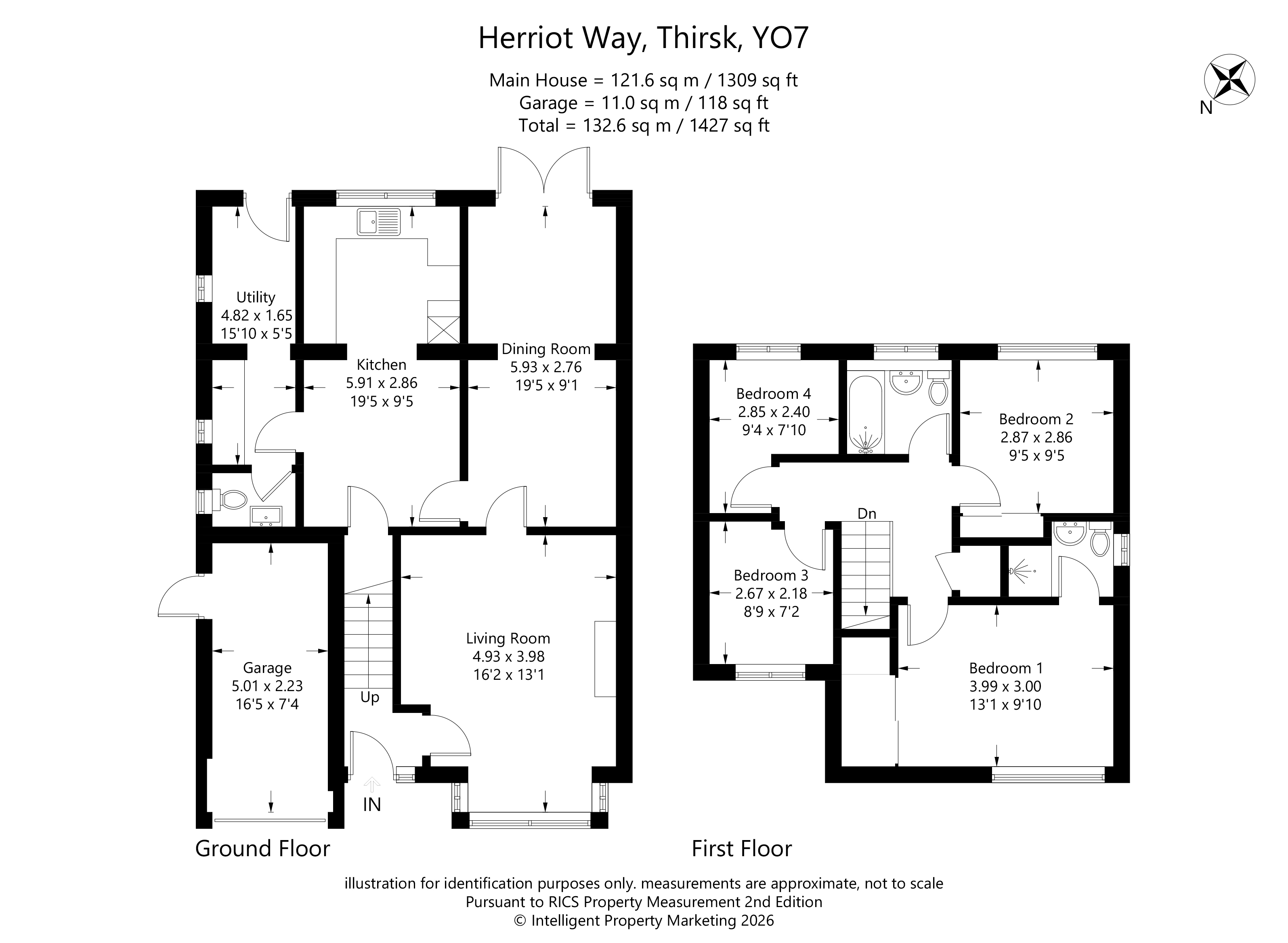 Herriot Way, North Yorkshire floorplan