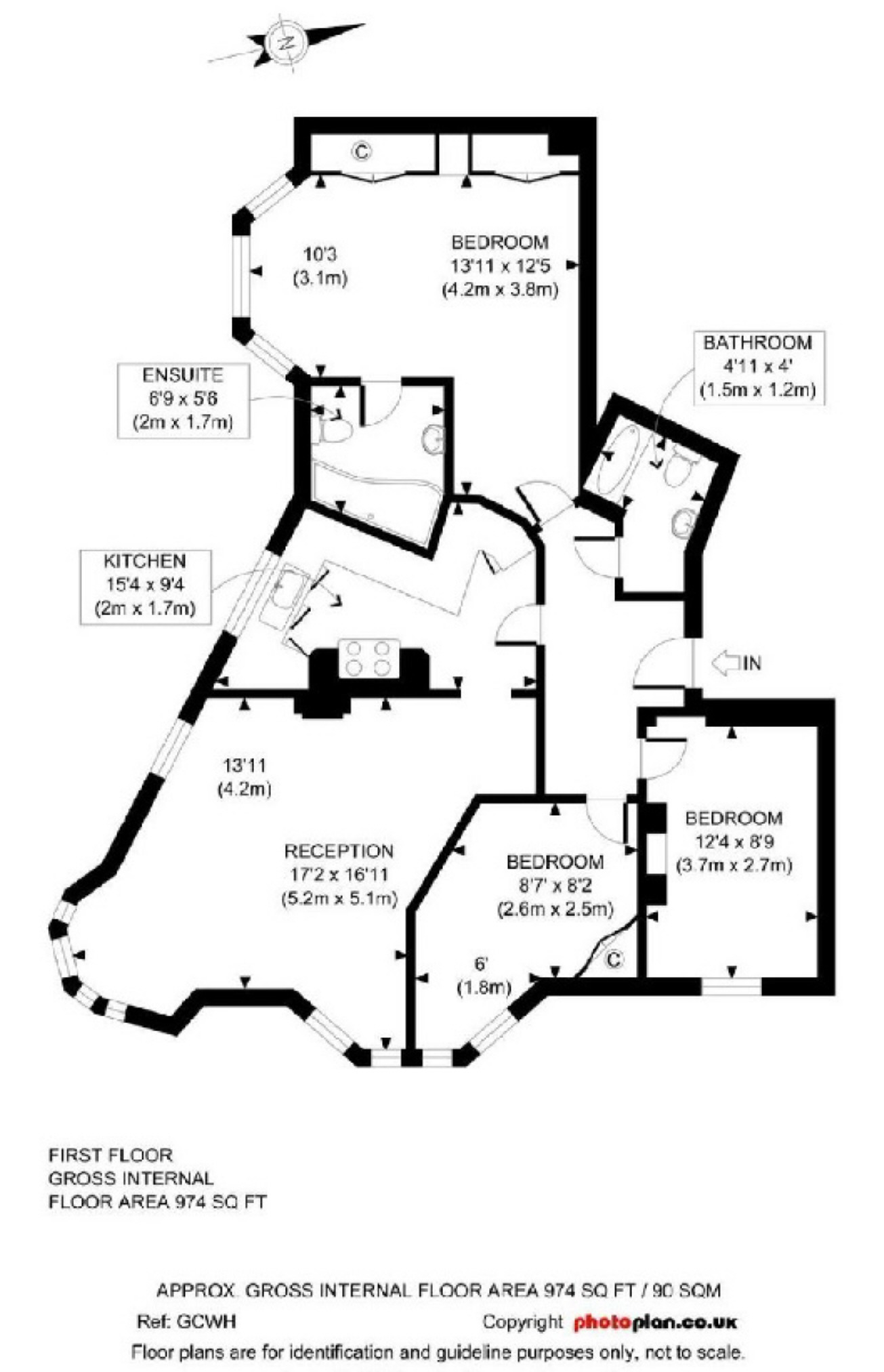 3 Bedrooms Flat to rent in Heath Drive, London NW3