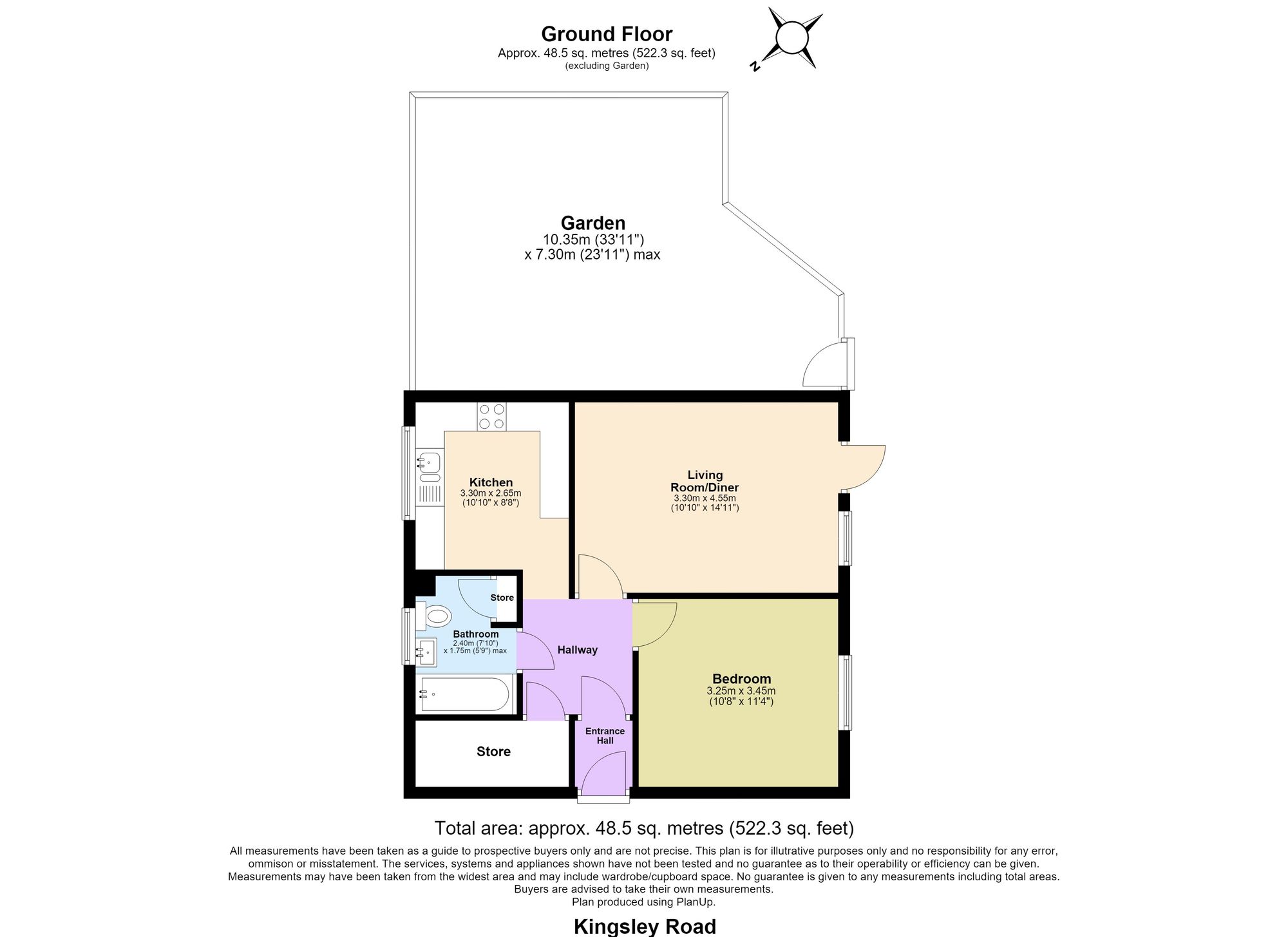 59 Kingsley Road, Loughton floorplan