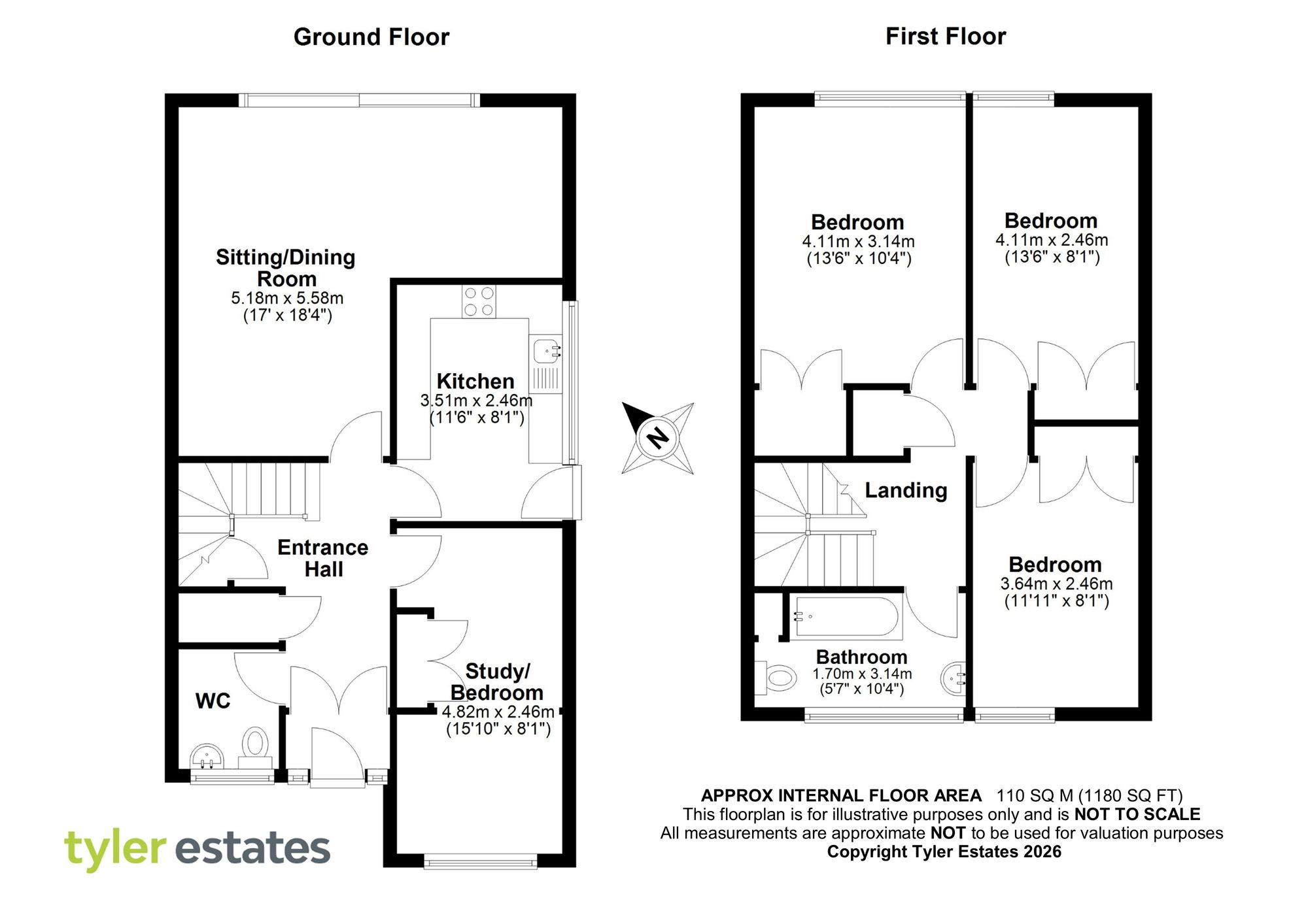 11 Highfield Approach, Billericay floorplan