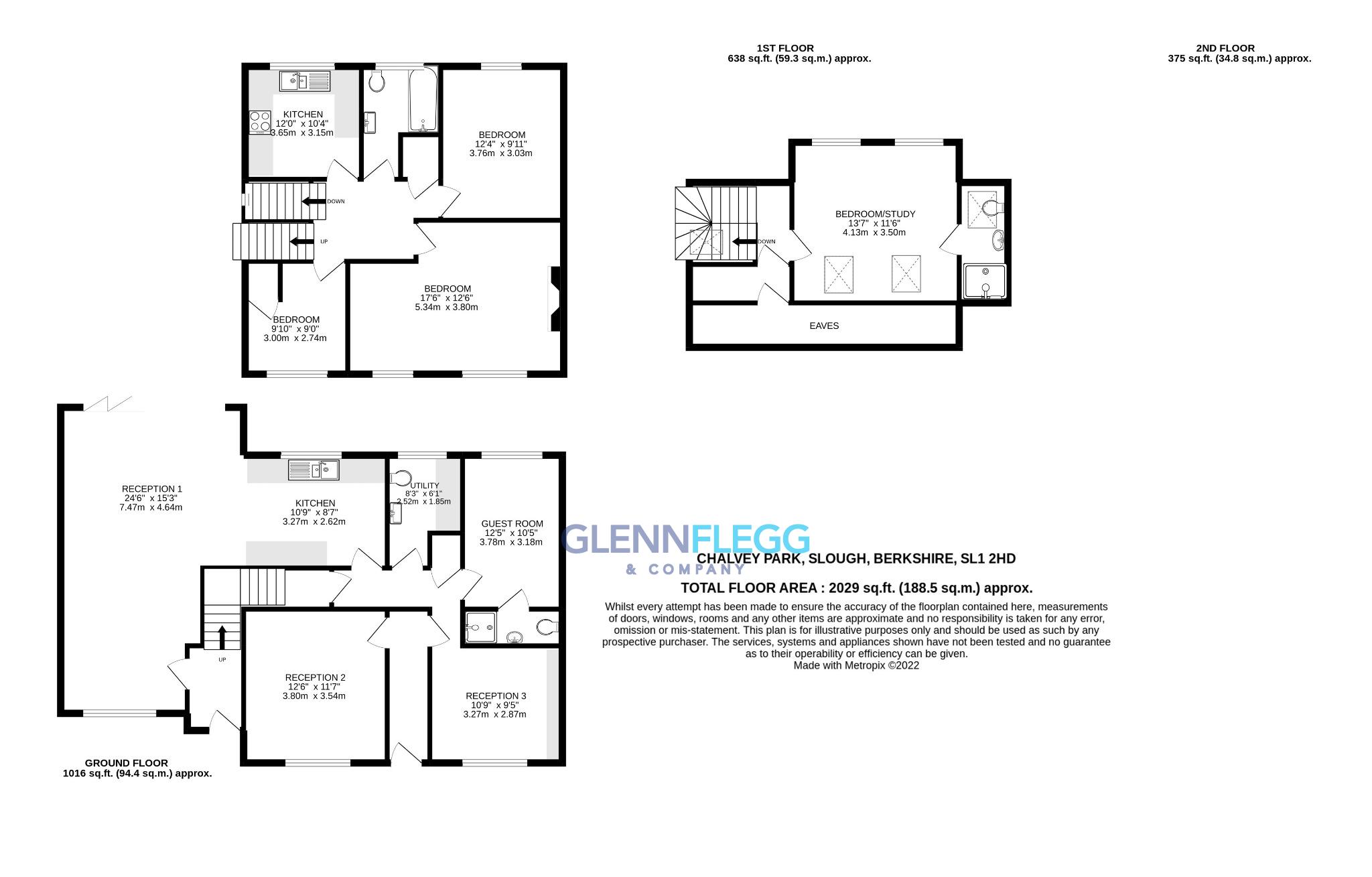 Chalvey Park, Slough SL1, 8 bedroom semidetached house for sale