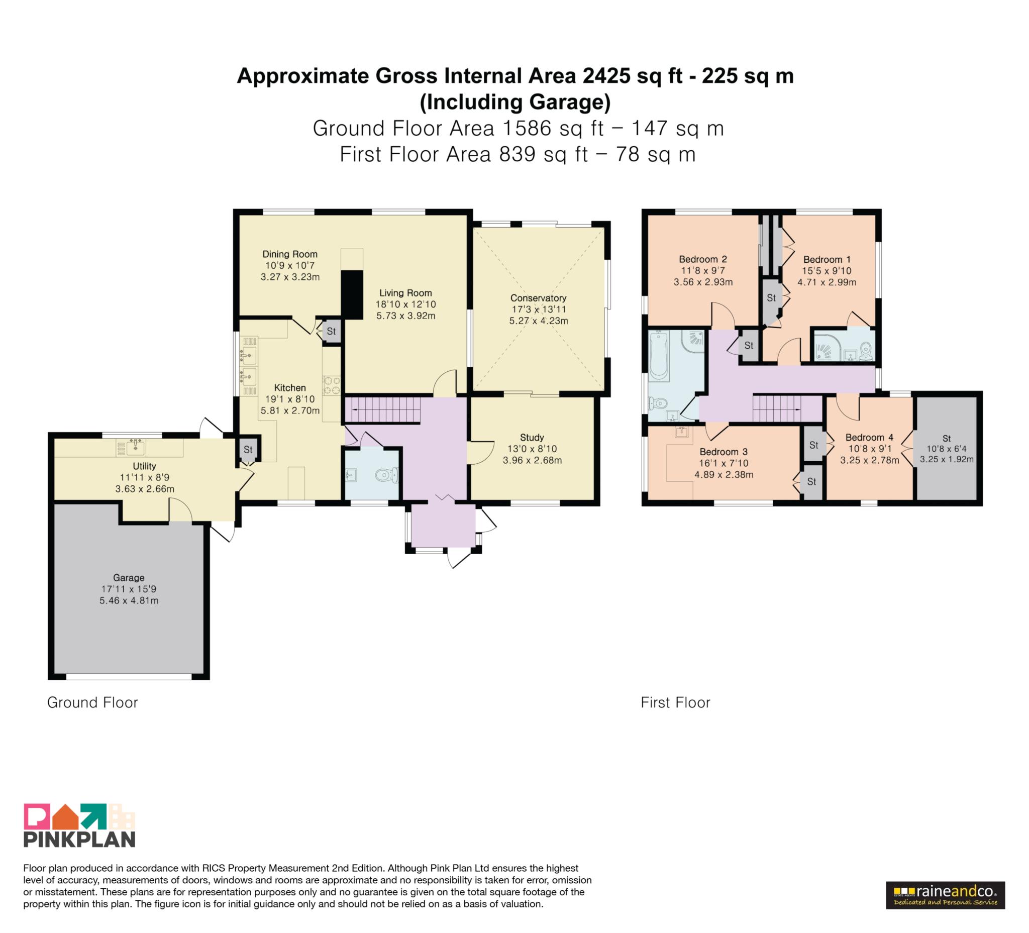 6, Stag Green Avenue, Hatfield floorplan