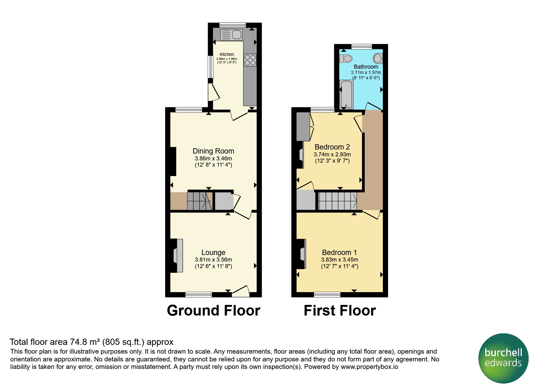 22, Broad Lane, Nottingham floorplan