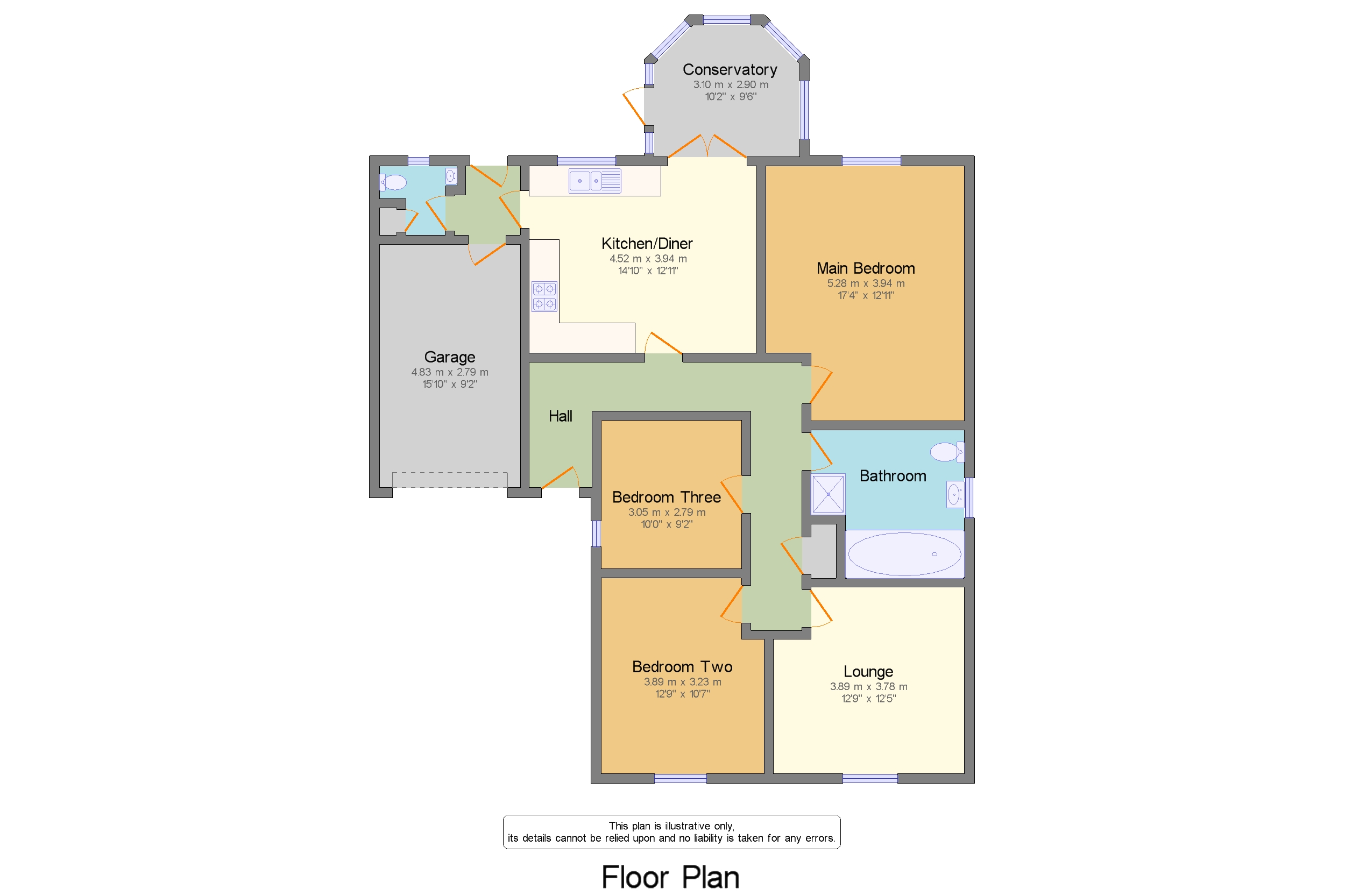 Croft Road, Upwell PE14, 3 bedroom bungalow for sale 60065198