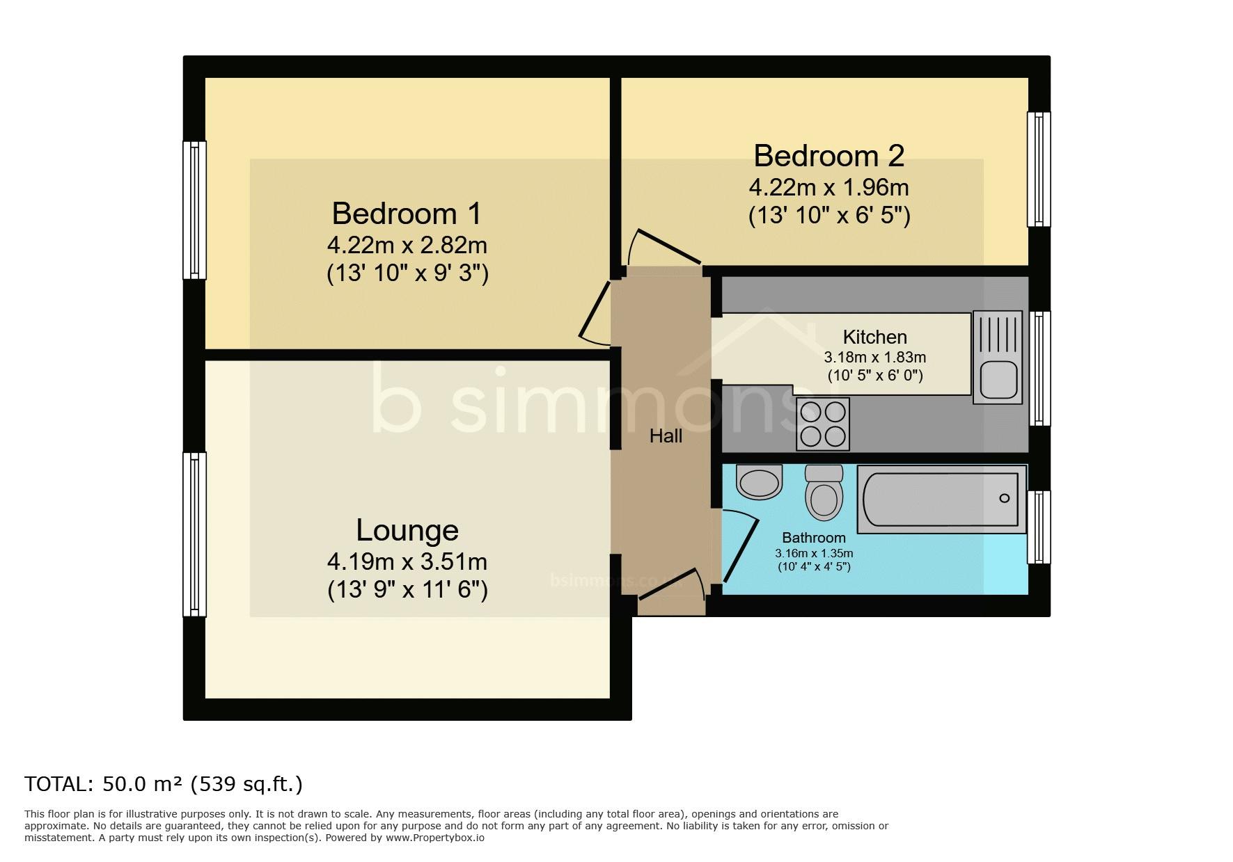 4 Colnbrook Court, Old Bath Road, Slough floorplan