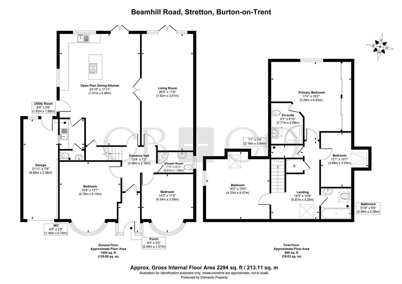 10, Beamhill Road, Burton-On-Trent floorplan