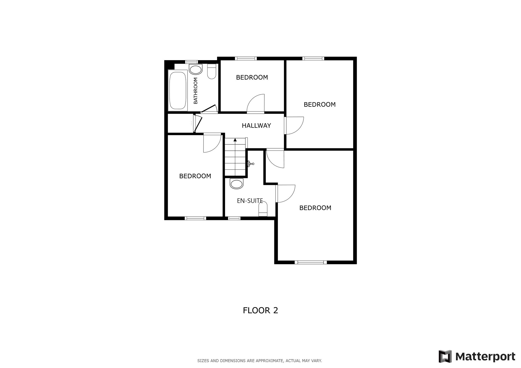 68 Burnham Drive, Leicester floorplan