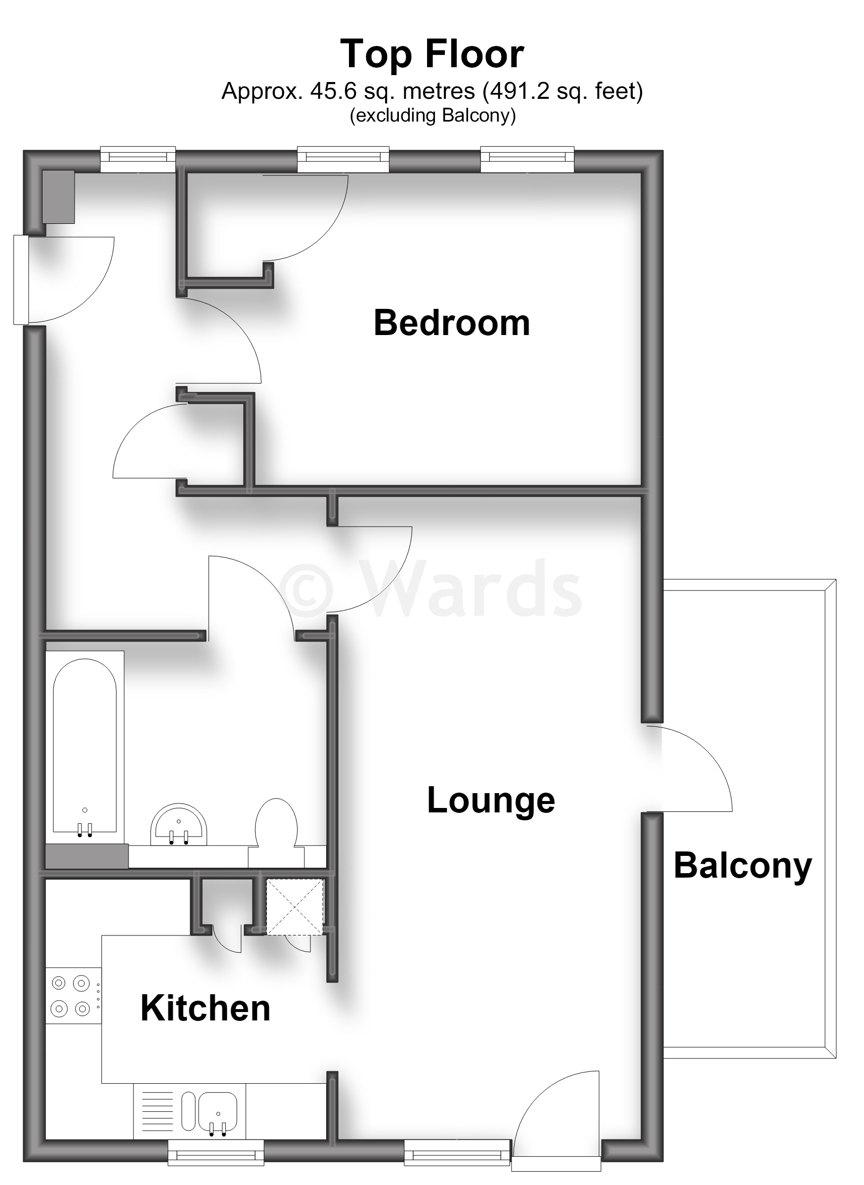 34, Penpool Lane, Welling floorplan