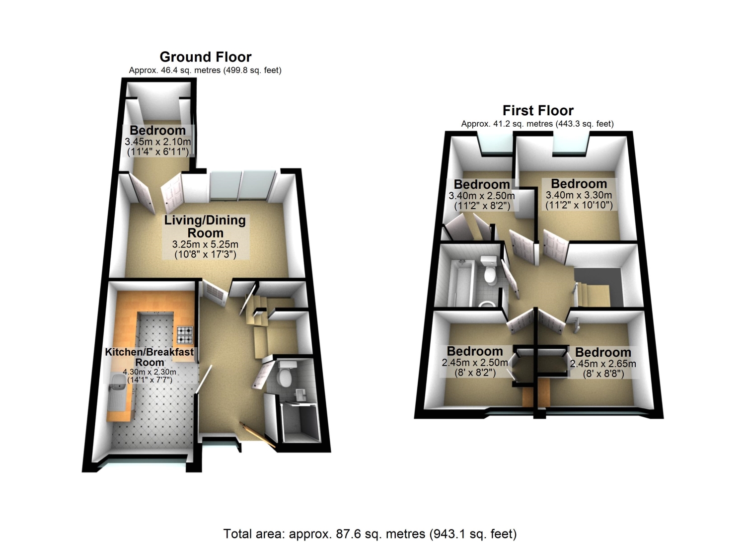 23, Ashwood Road Englefield Green, Egham floorplan