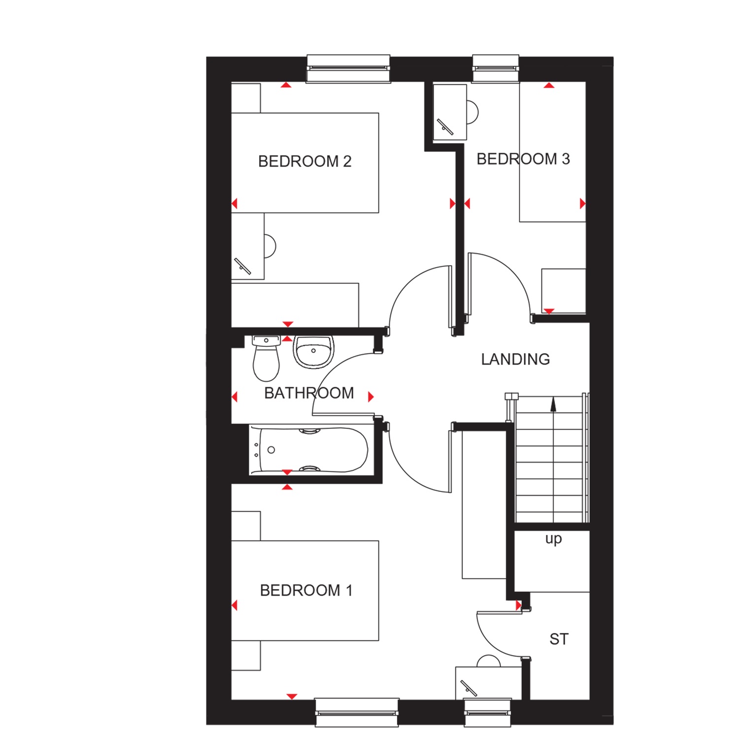 H932375, Arniston Place, Glenboig, Coatbridge floorplan