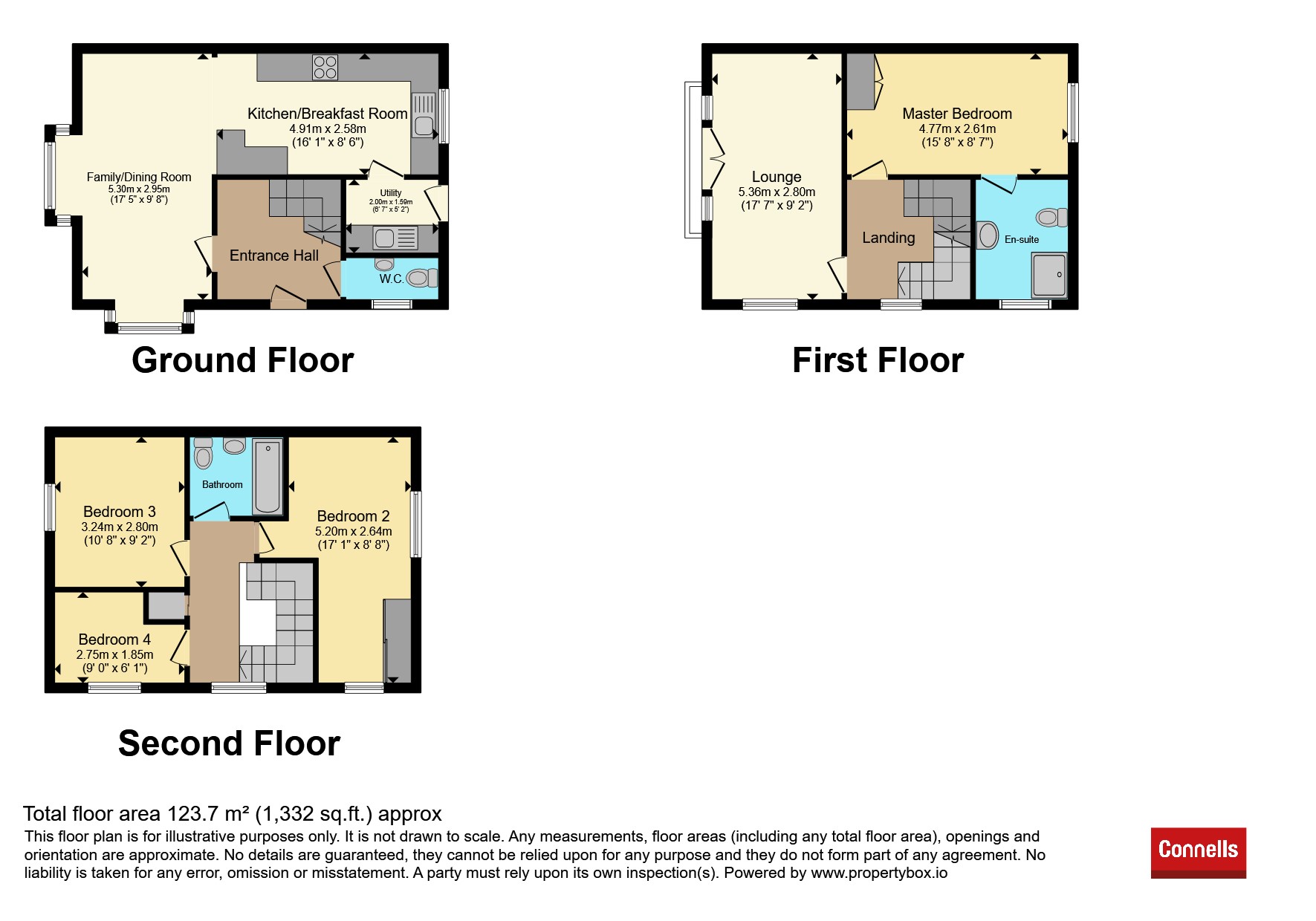 1, Beadle Way, Peterborough floorplan