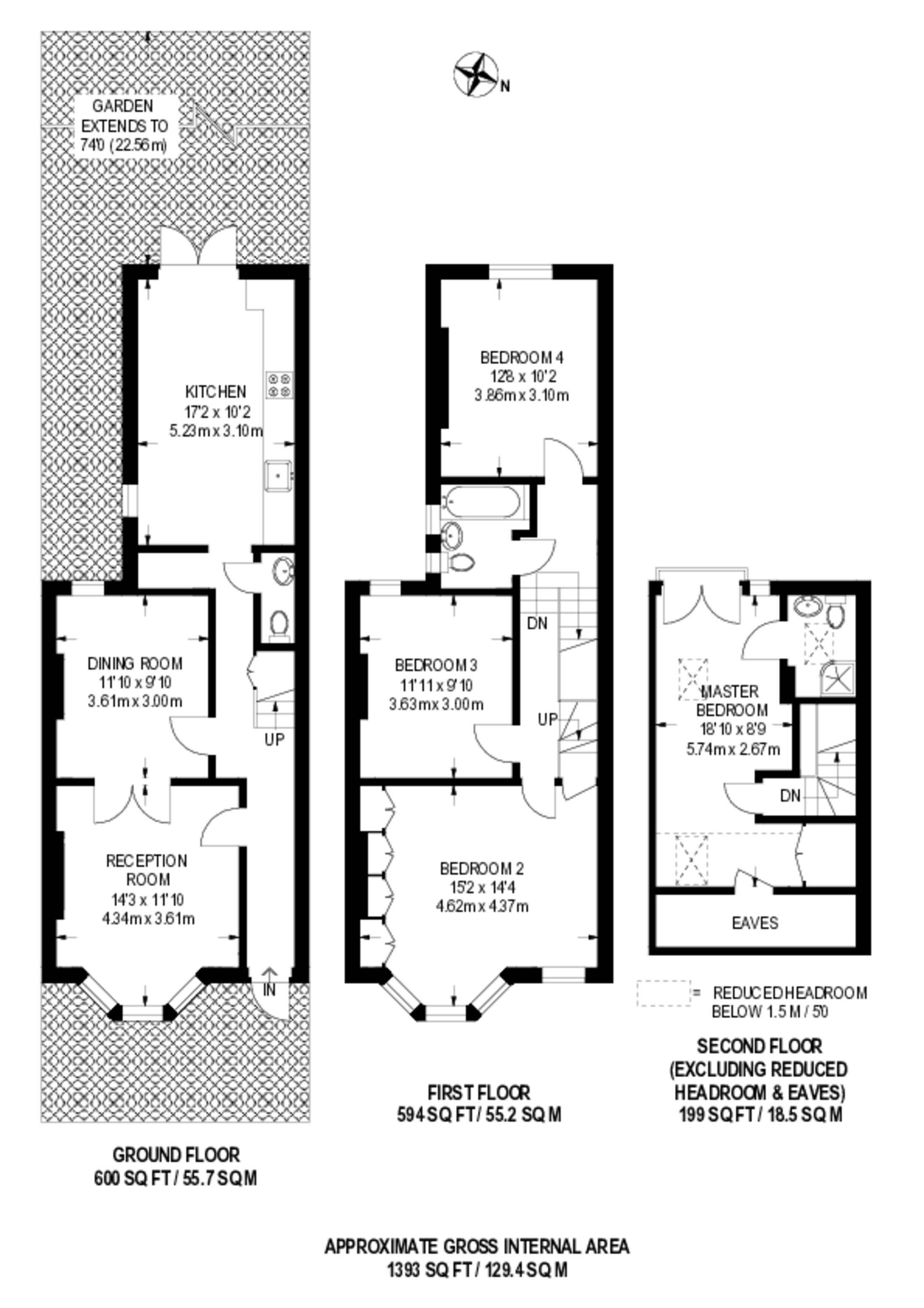 Northcote Road, Harlesden floorplan