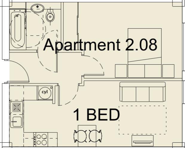 1 Bedrooms Flat for sale in Reference: 98547, Rose Place, Liverpool L3