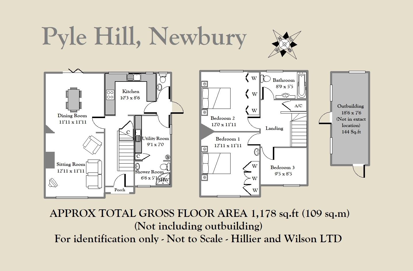 3, Pyle Hill, Newbury floorplan