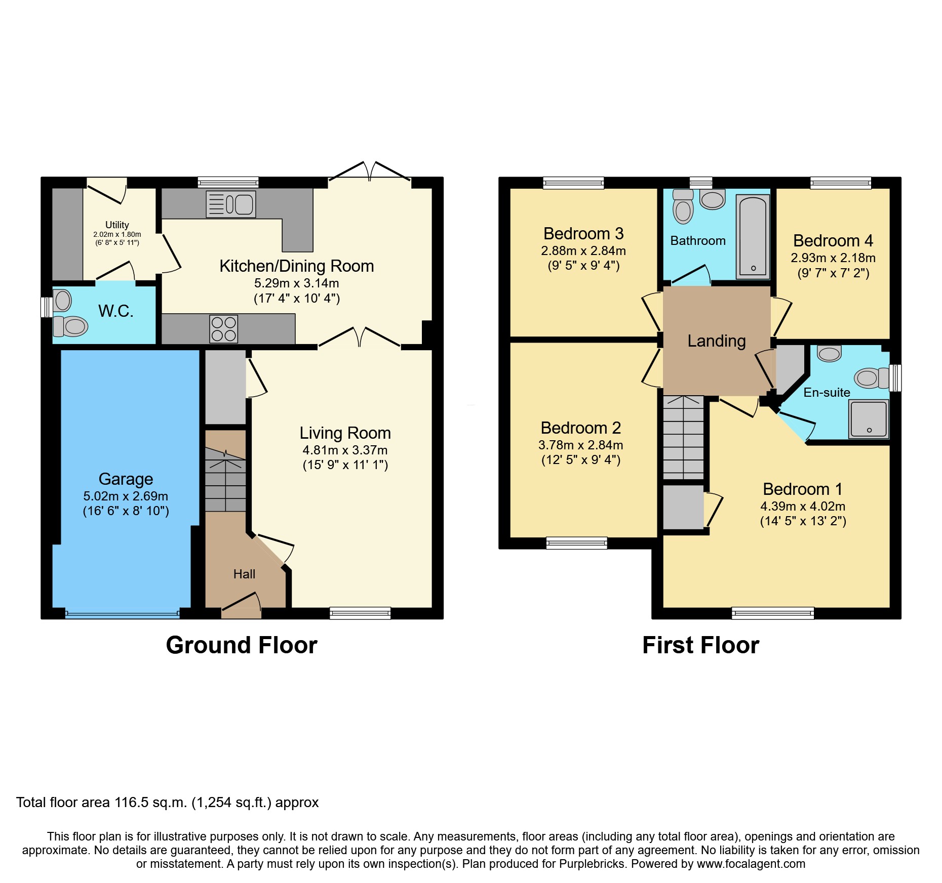 5, Limestone Way, Bishop Auckland floorplan