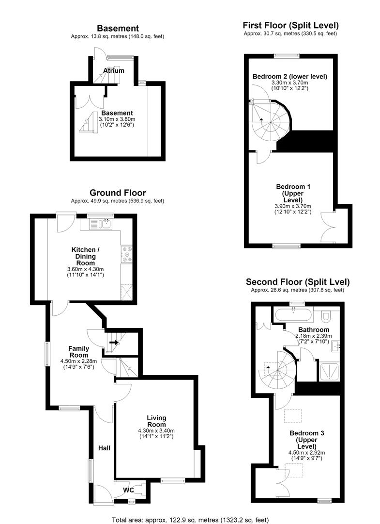 22, Queen Street, Newmarket floorplan