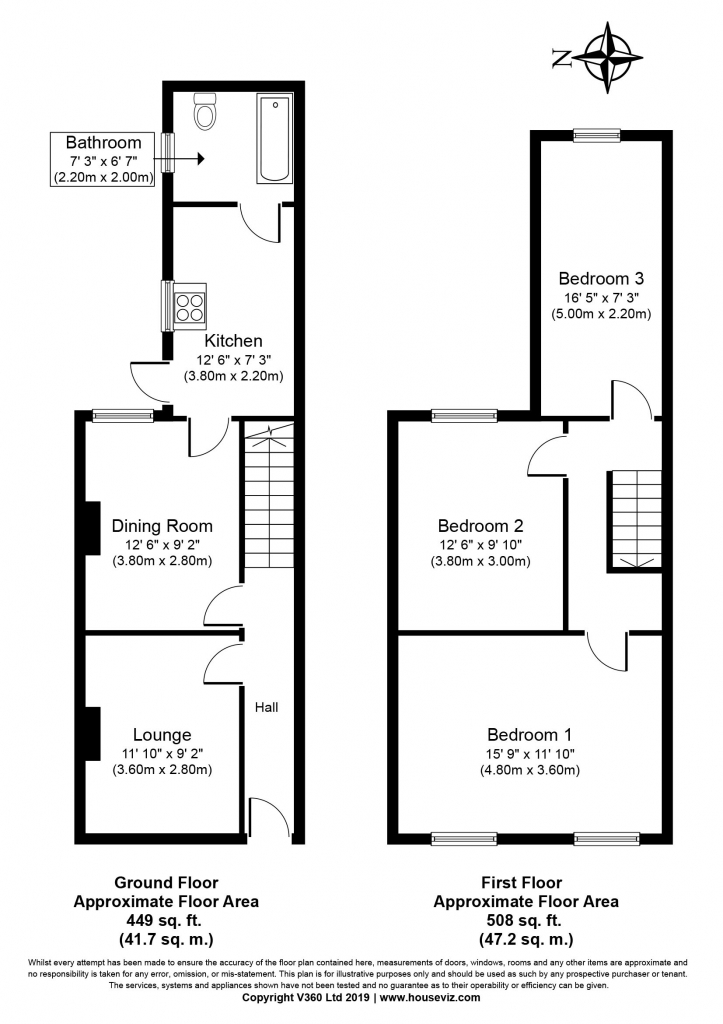 3 Bedrooms Terraced house for sale in Hillside Road, Luton, Bedfordshire LU3