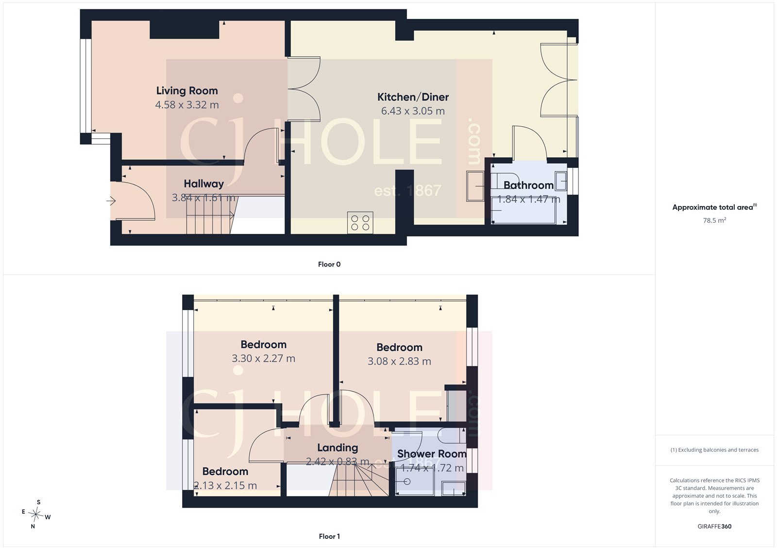 Spring Hill, Bristol floorplan